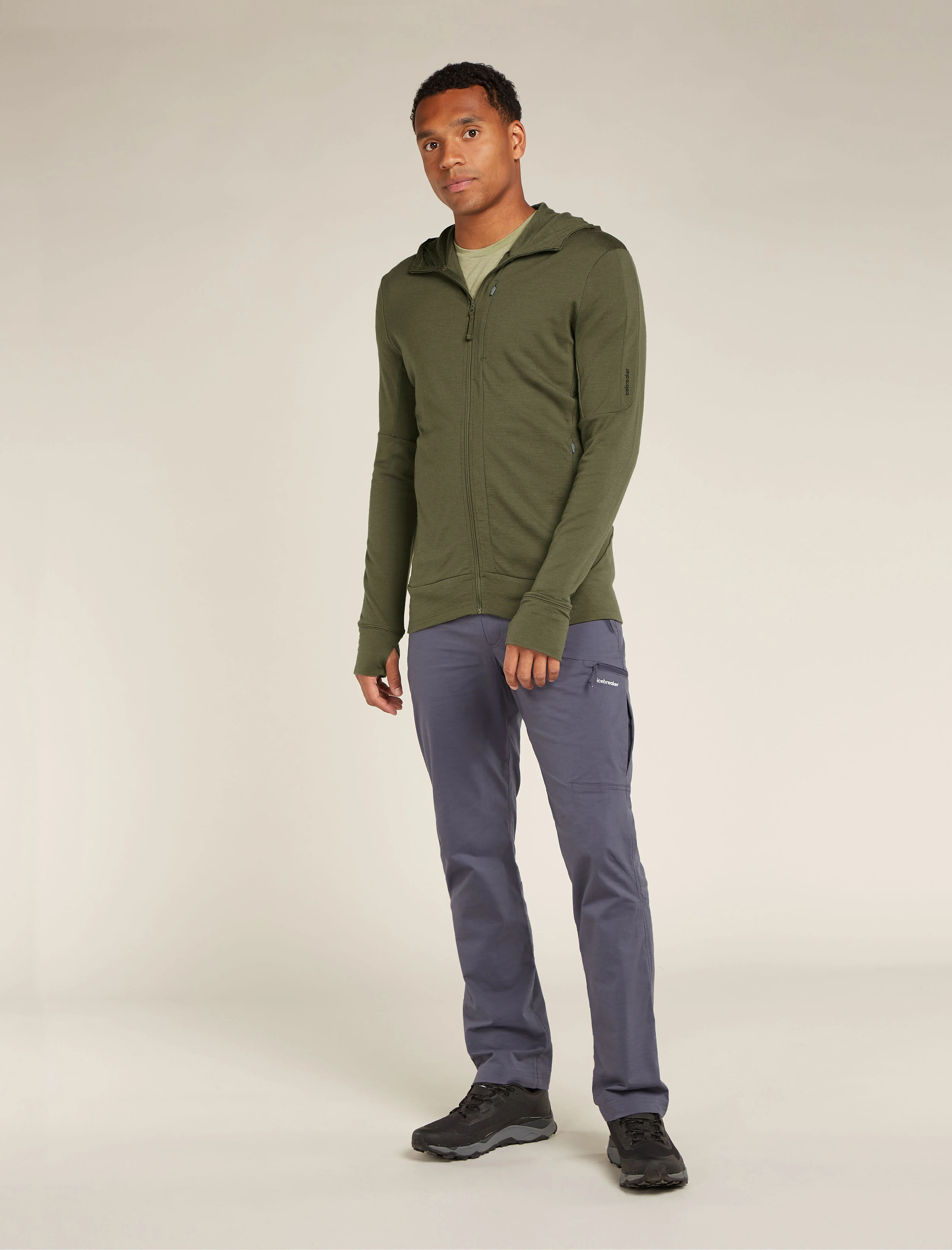 Men's Merino 260 Quantum Long Sleeve Zip Hoodie - Image 3