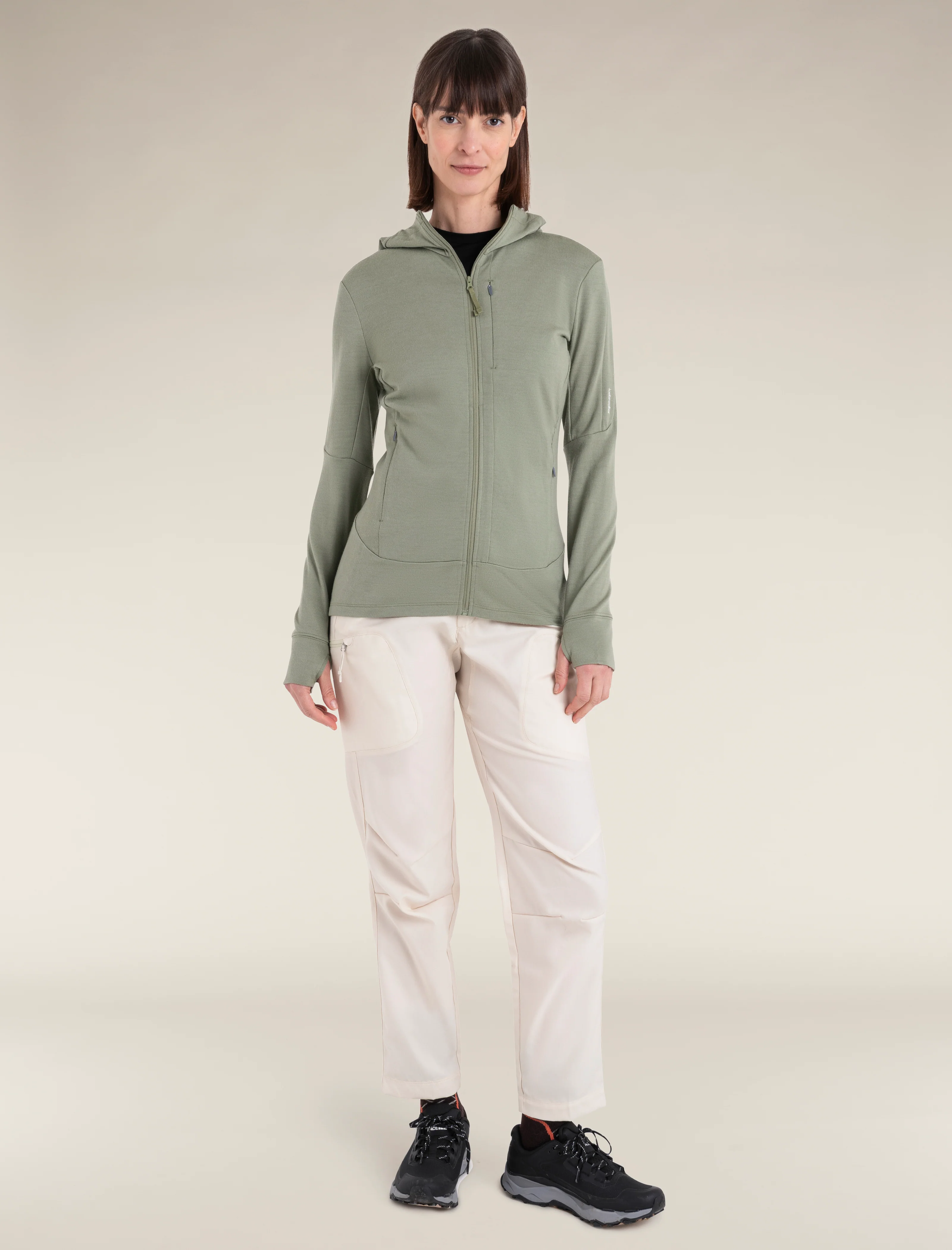 Women's Merino 260 Quantum Long Sleeve Zip Hoodie - Image 3