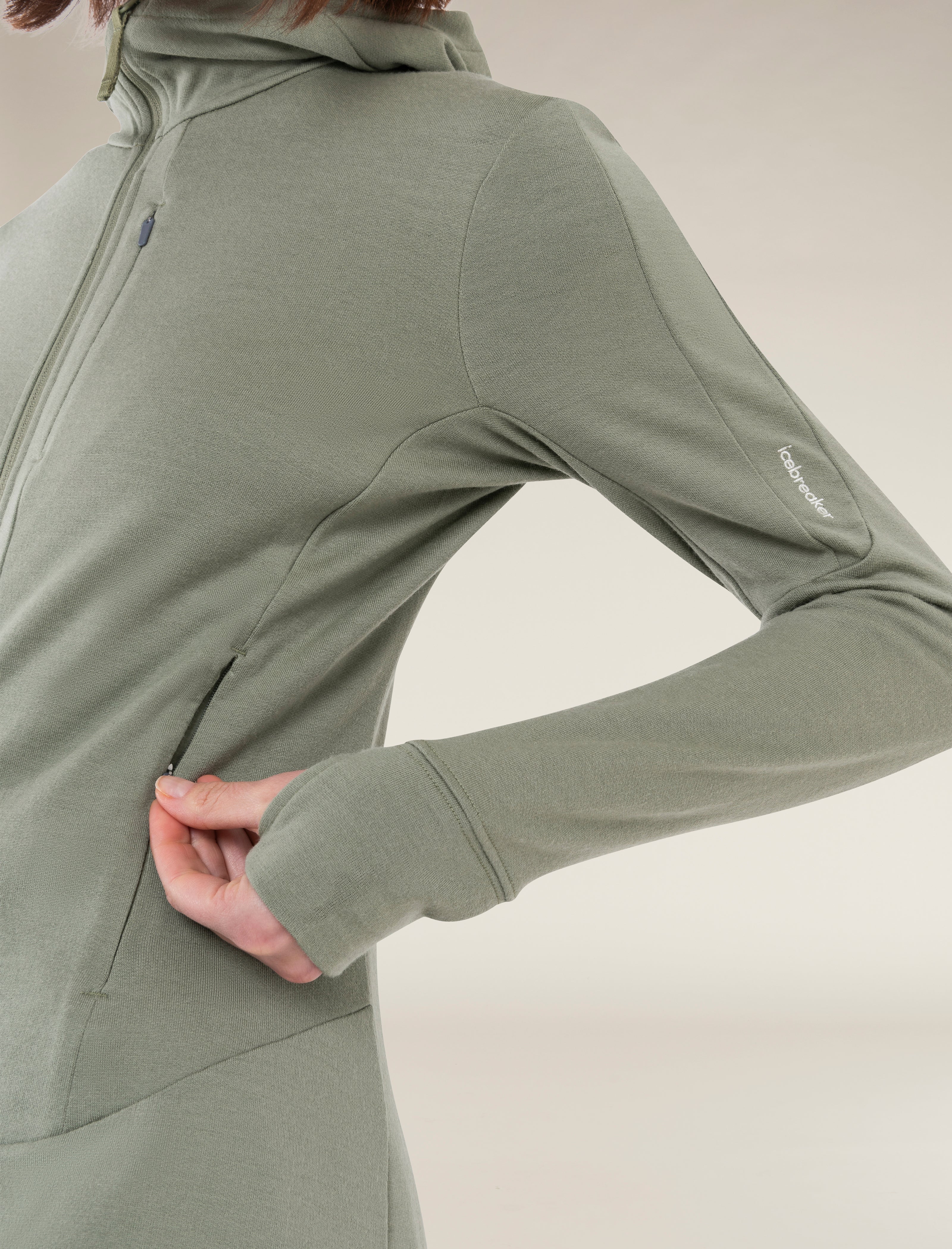 Women's Merino 260 Quantum Long Sleeve Zip Hoodie - Image 5