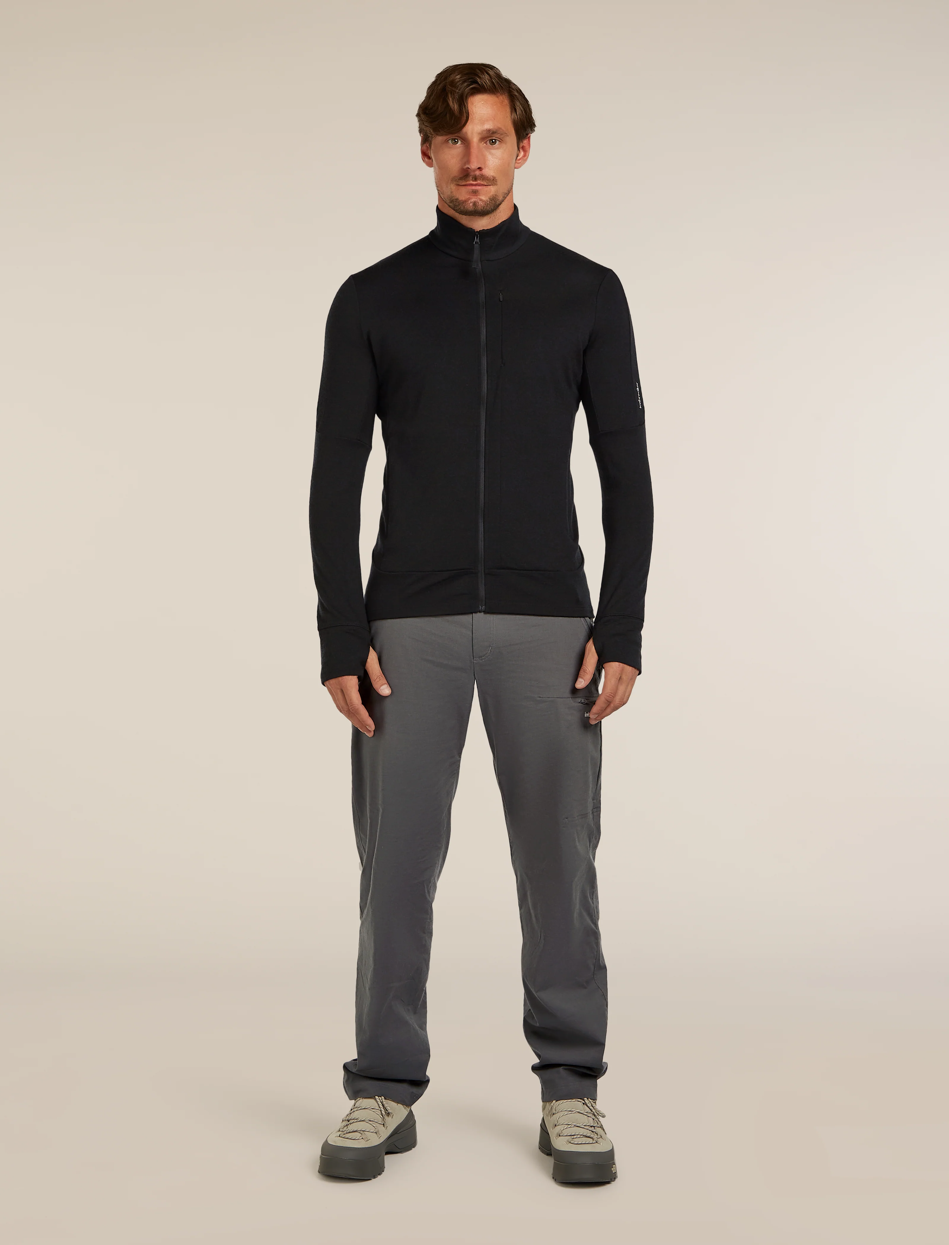 Men's Merino 260 Quantum Long Sleeve Zip Jacket - Image 3