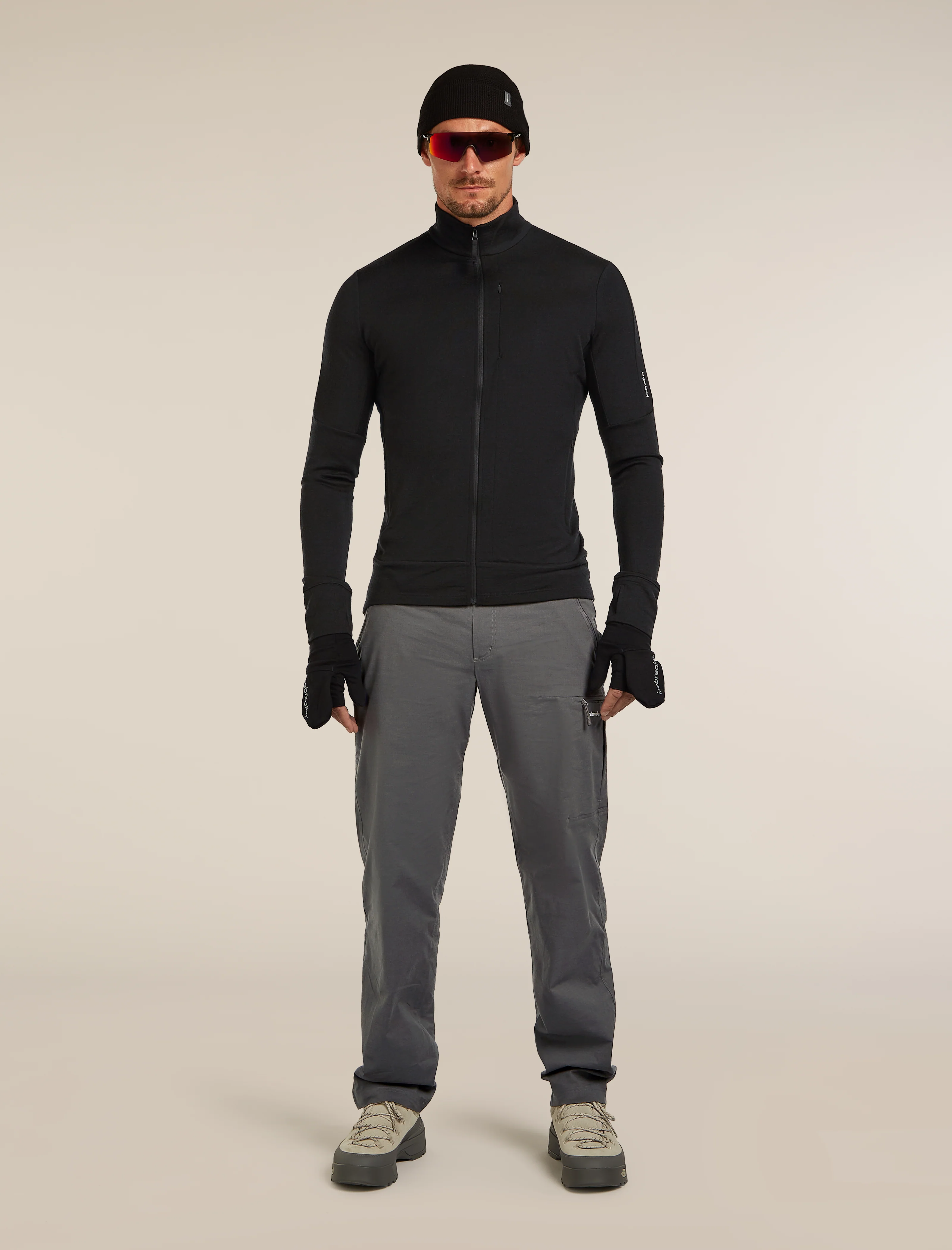 Men's Merino 260 Quantum Long Sleeve Zip Jacket - Image 4