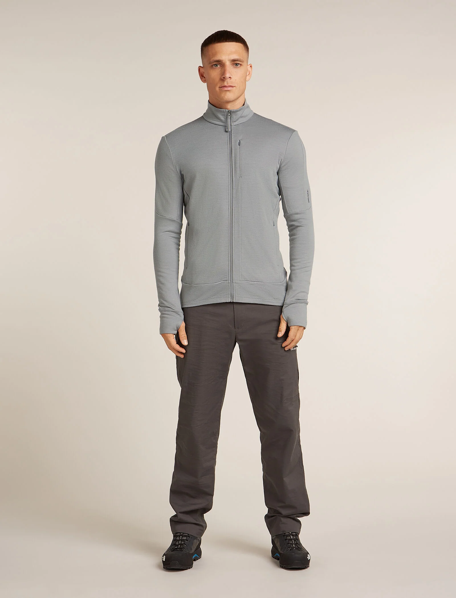 Men's Merino 260 Quantum Long Sleeve Zip Jacket - Image 3