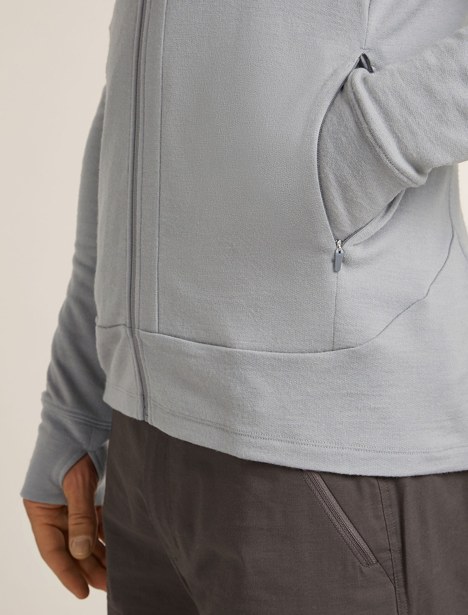 Men's Merino 260 Quantum Long Sleeve Zip Jacket - Image 7