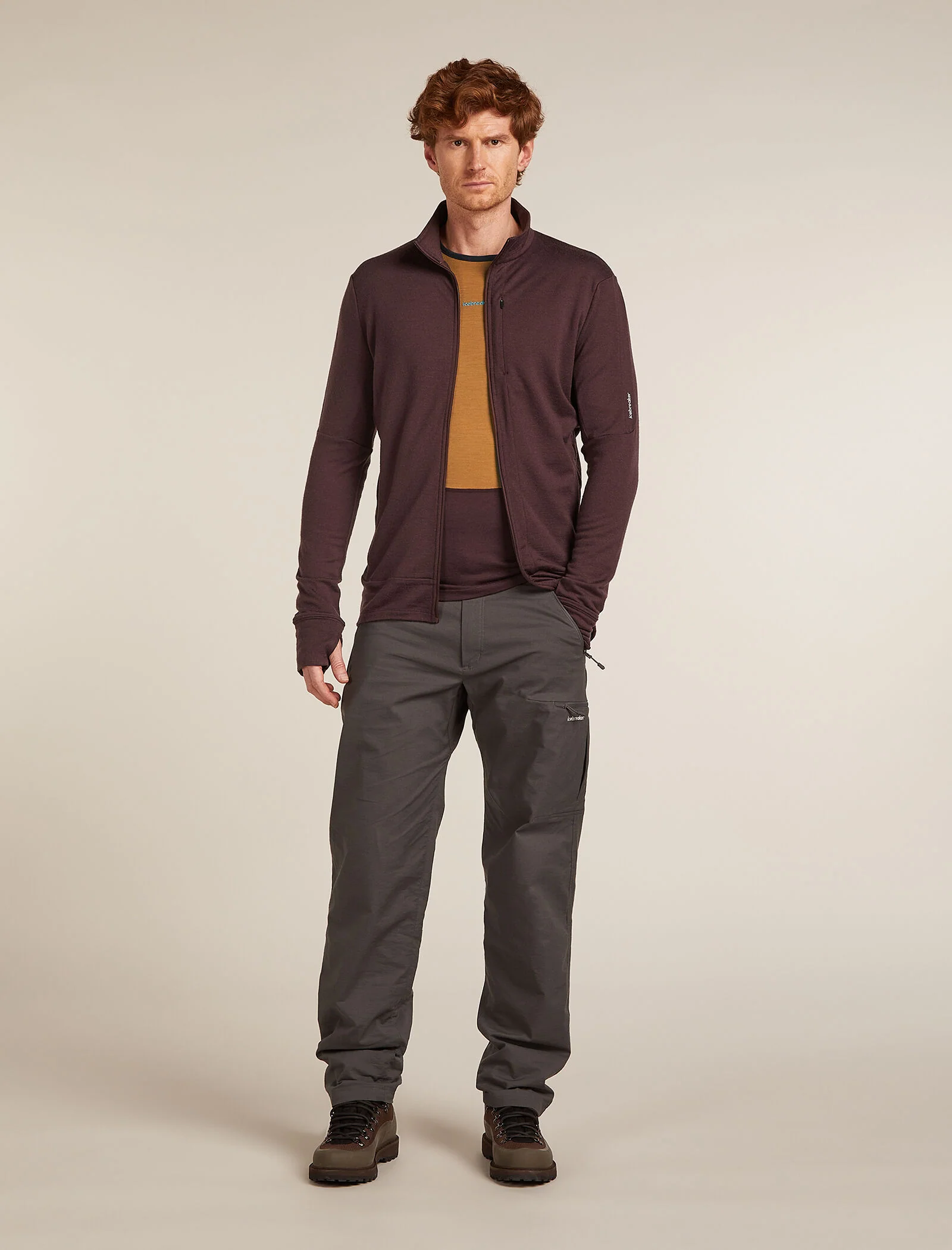 Men's Merino 260 Quantum Long Sleeve Zip Jacket - Image 3