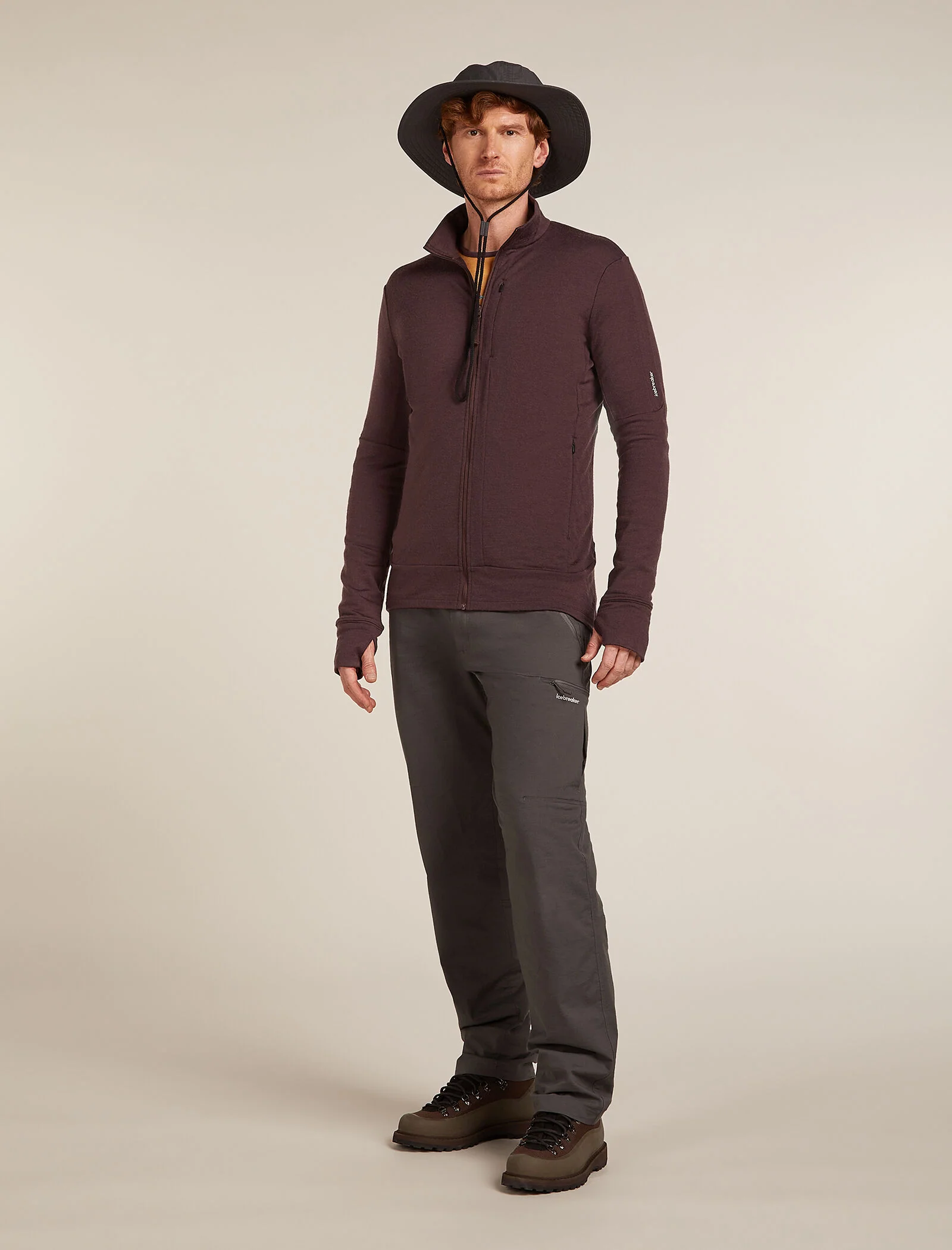 Men's Merino 260 Quantum Long Sleeve Zip Jacket - Image 4