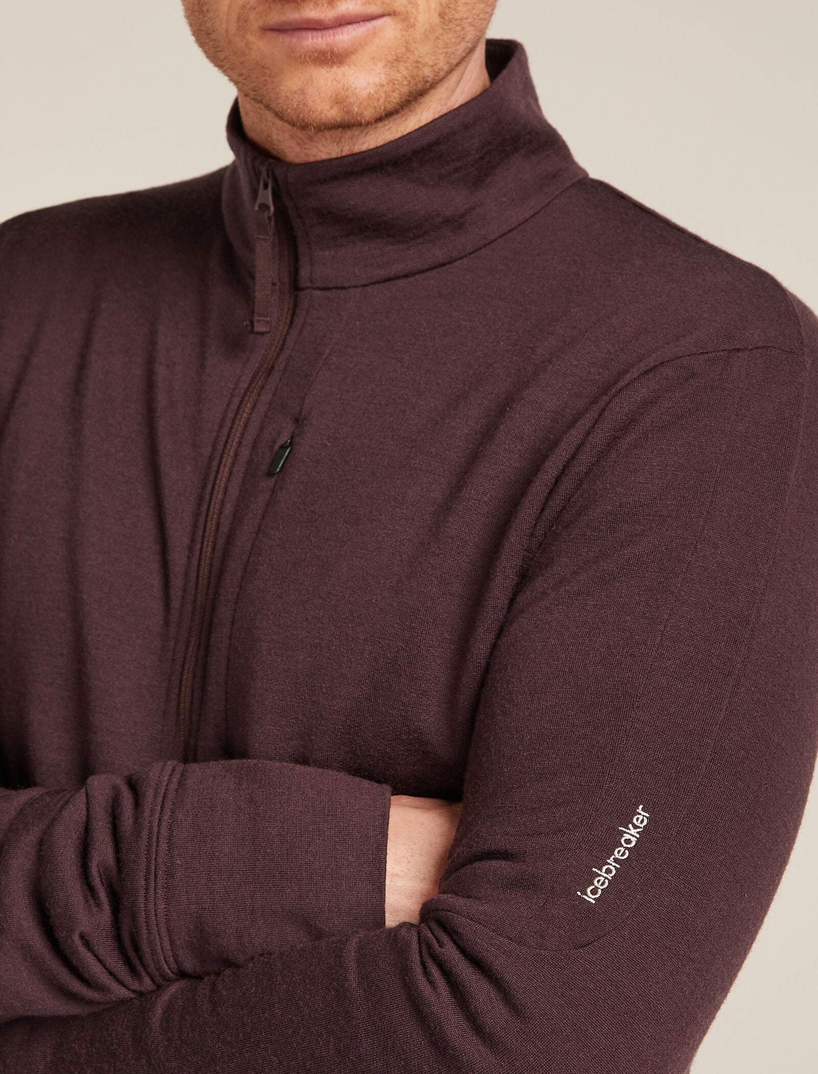 Men's Merino 260 Quantum Long Sleeve Zip Jacket - Image 5