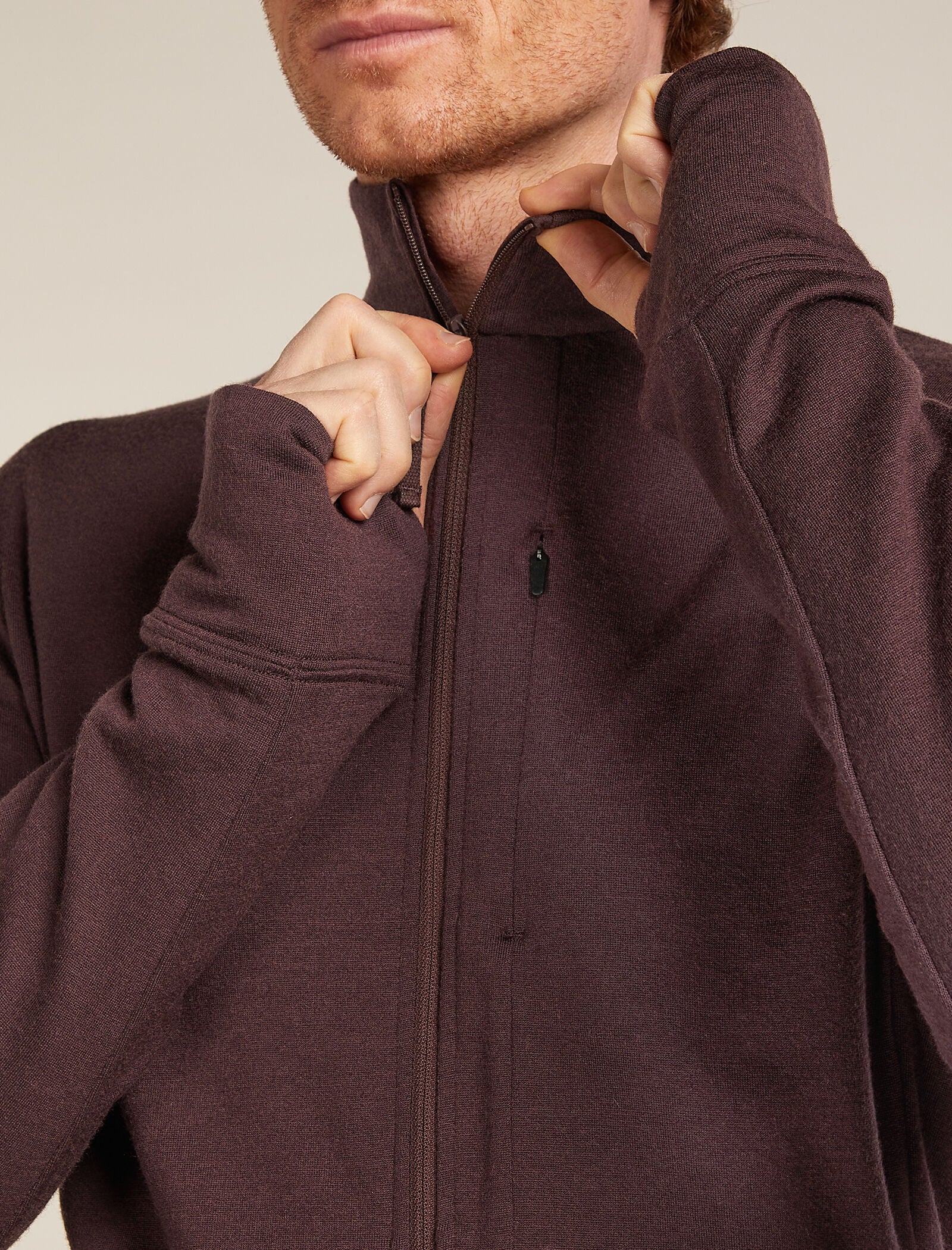 Men's Merino 260 Quantum Long Sleeve Zip Jacket - Image 6