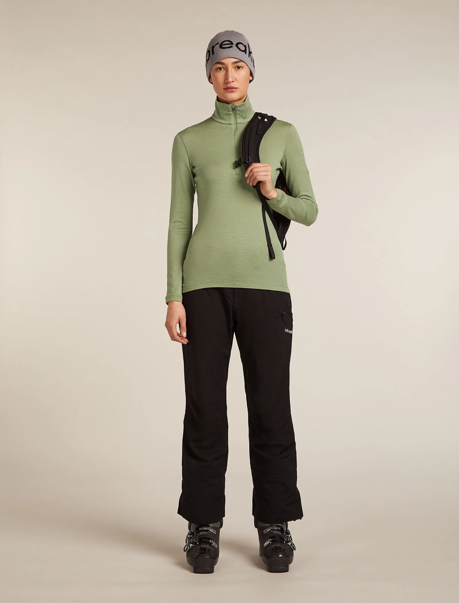 Women's Merino 260 Tech Long Sleeve Half Zip Thermal Top - Image 4