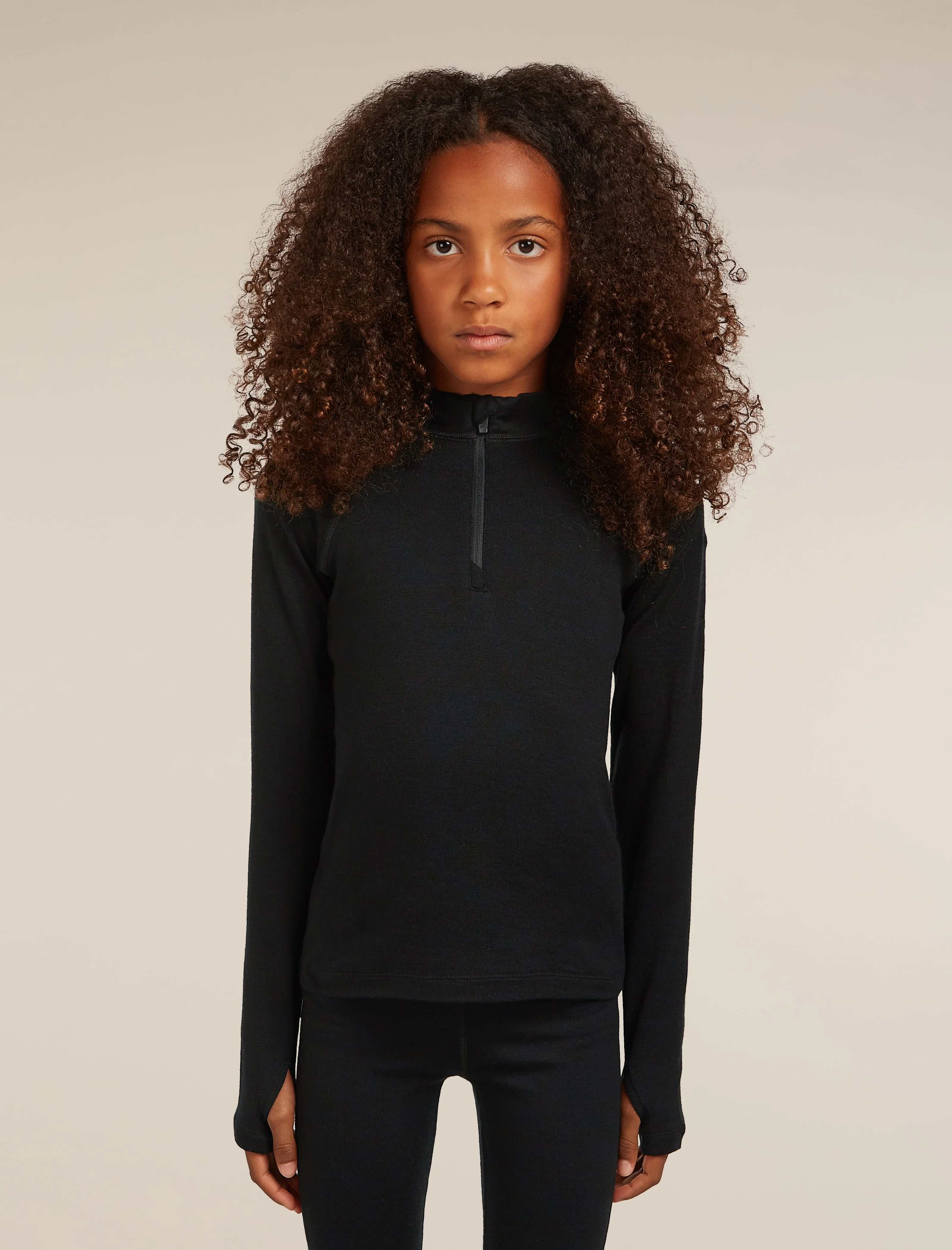 Kids’ Merino 260 Tech Long Sleeve Half Zip Thermal Top - Image 5