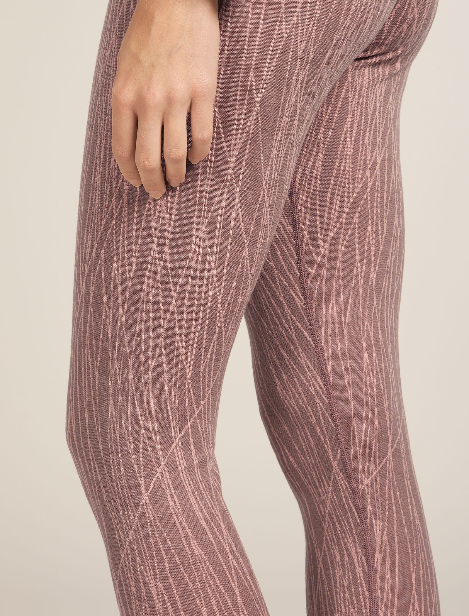 Women's Merino 260 Tech Vertex High Rise Thermal Leggings Delta Lines - Image 5