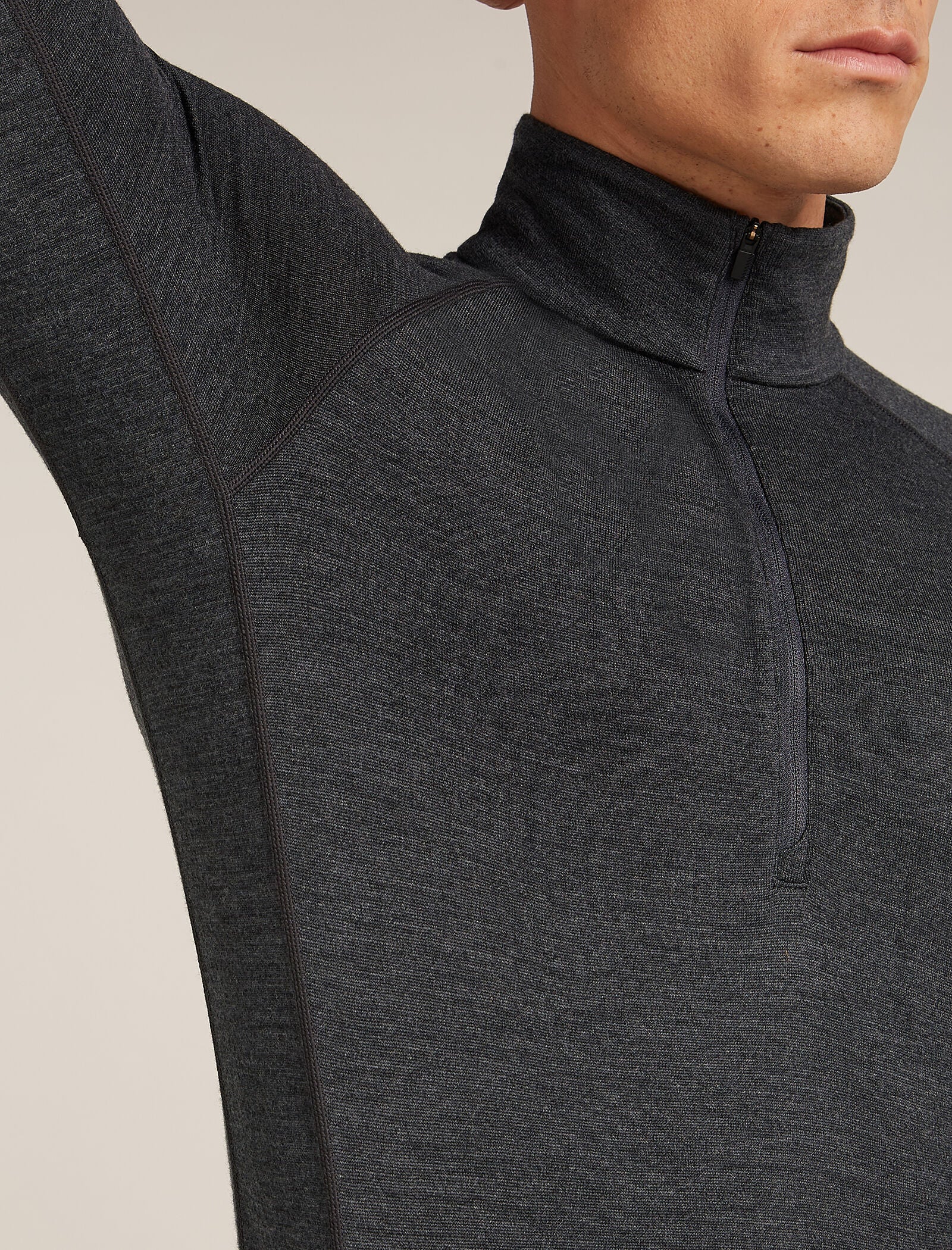 Men's Merino 260 ZoneKnit™ Long Sleeve Half Zip Thermal Top - Image 8