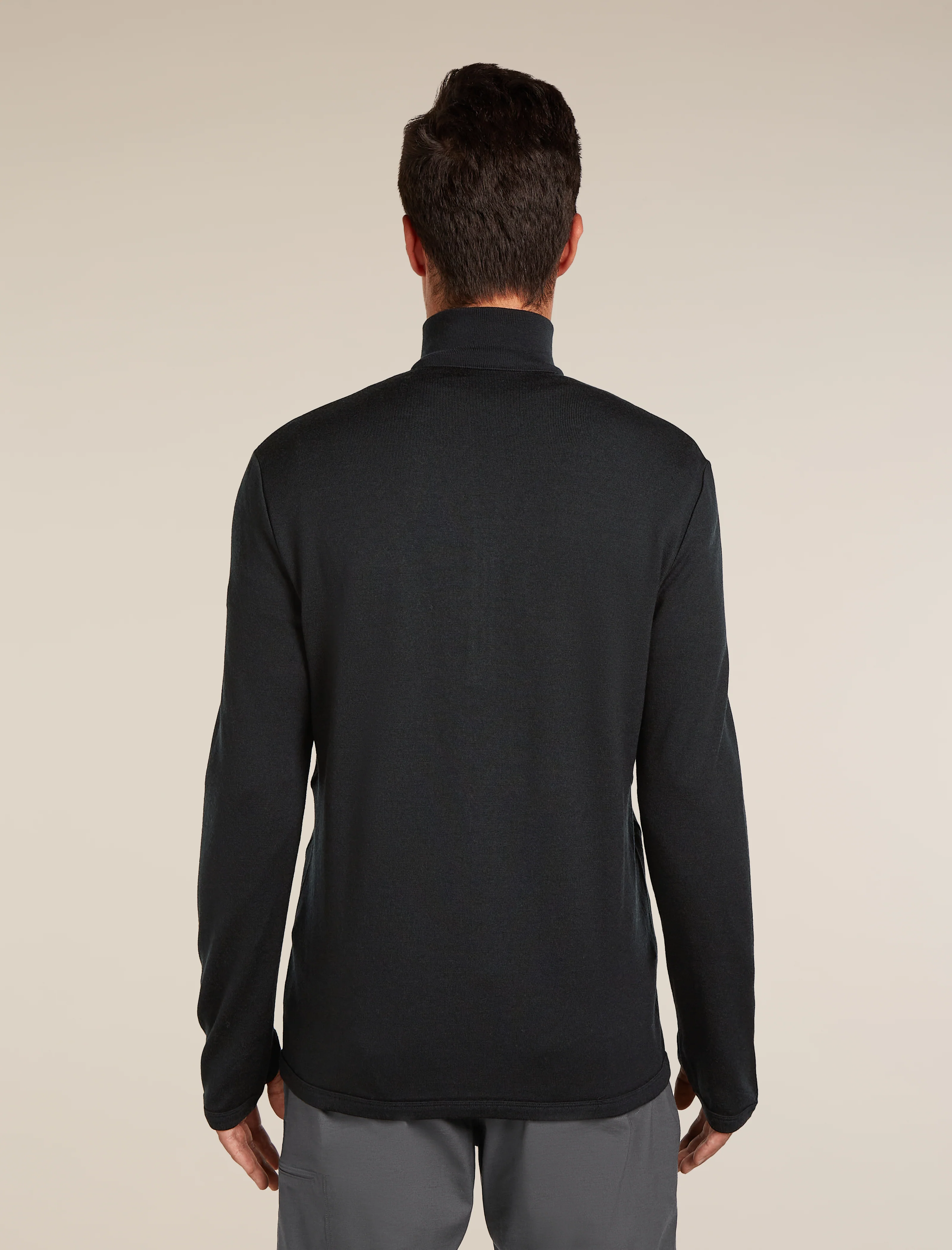 Men's Merino 300 Original Long Sleeve Half Zip Top - Image 2