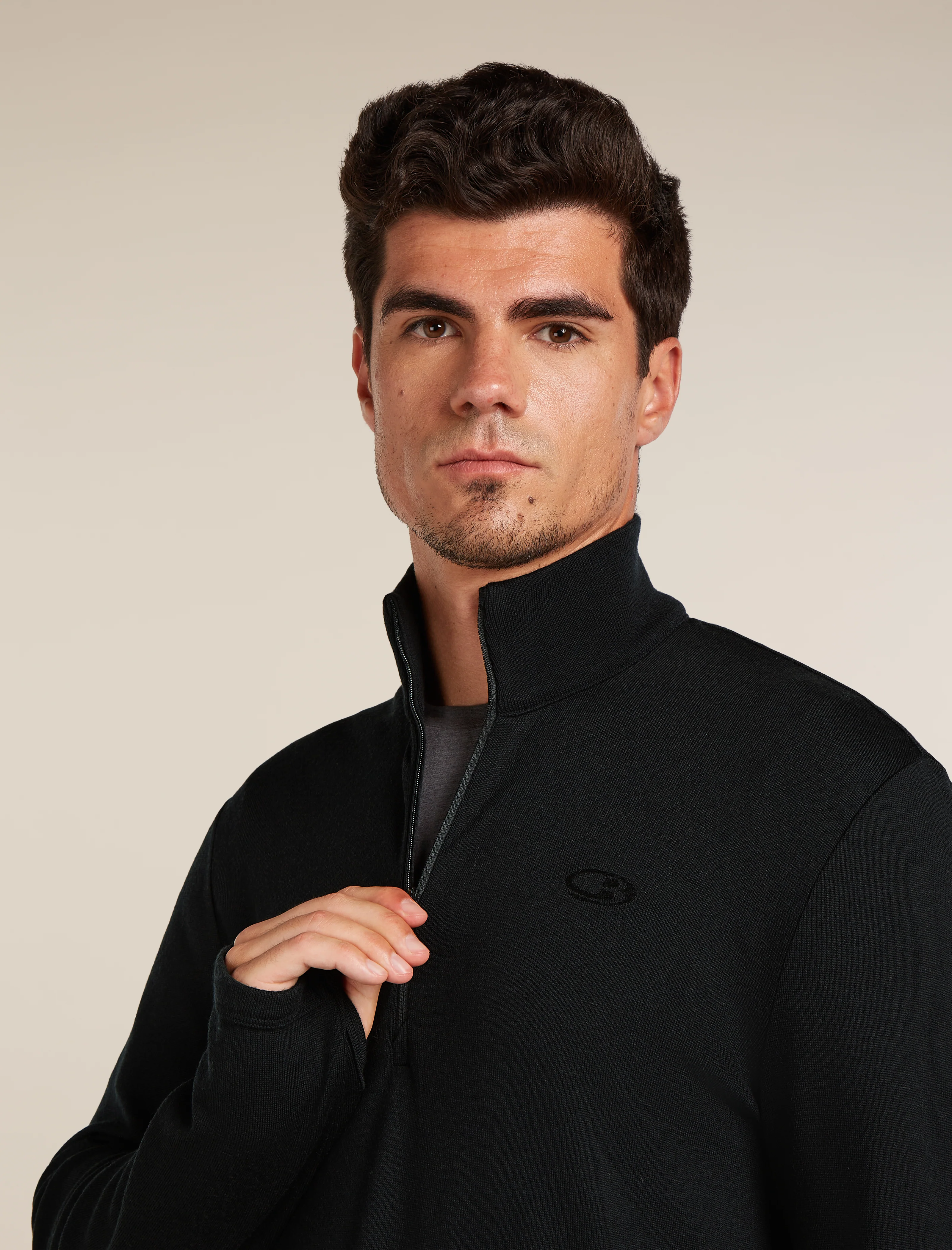 Men's Merino 300 Original Long Sleeve Half Zip Top - Image 5