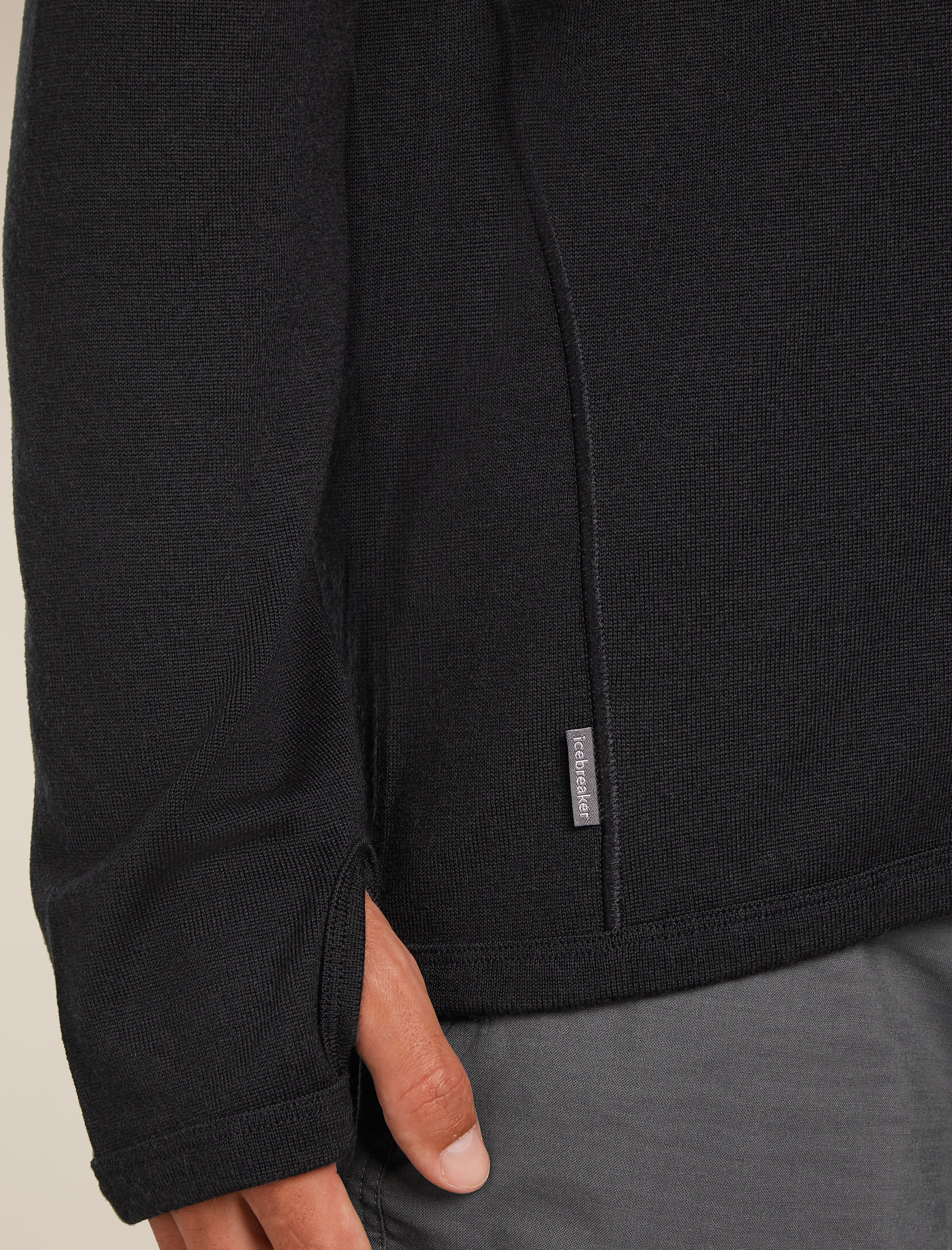 Men's Merino 300 Original Long Sleeve Half Zip Top - Image 6