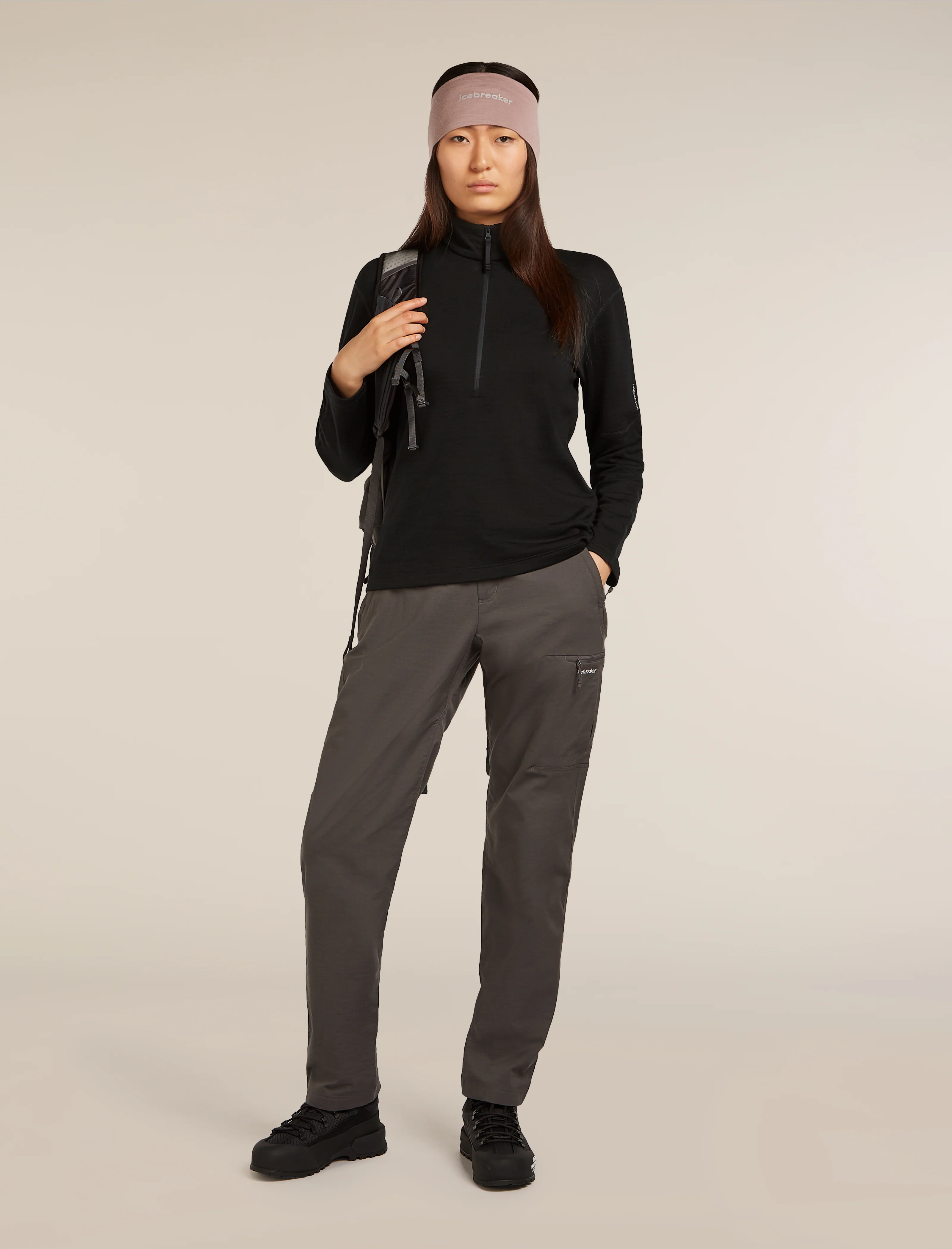 Women's Merino 360 Realfleece⢠Elemental Long Sleeve Half Zip Top - Image 4