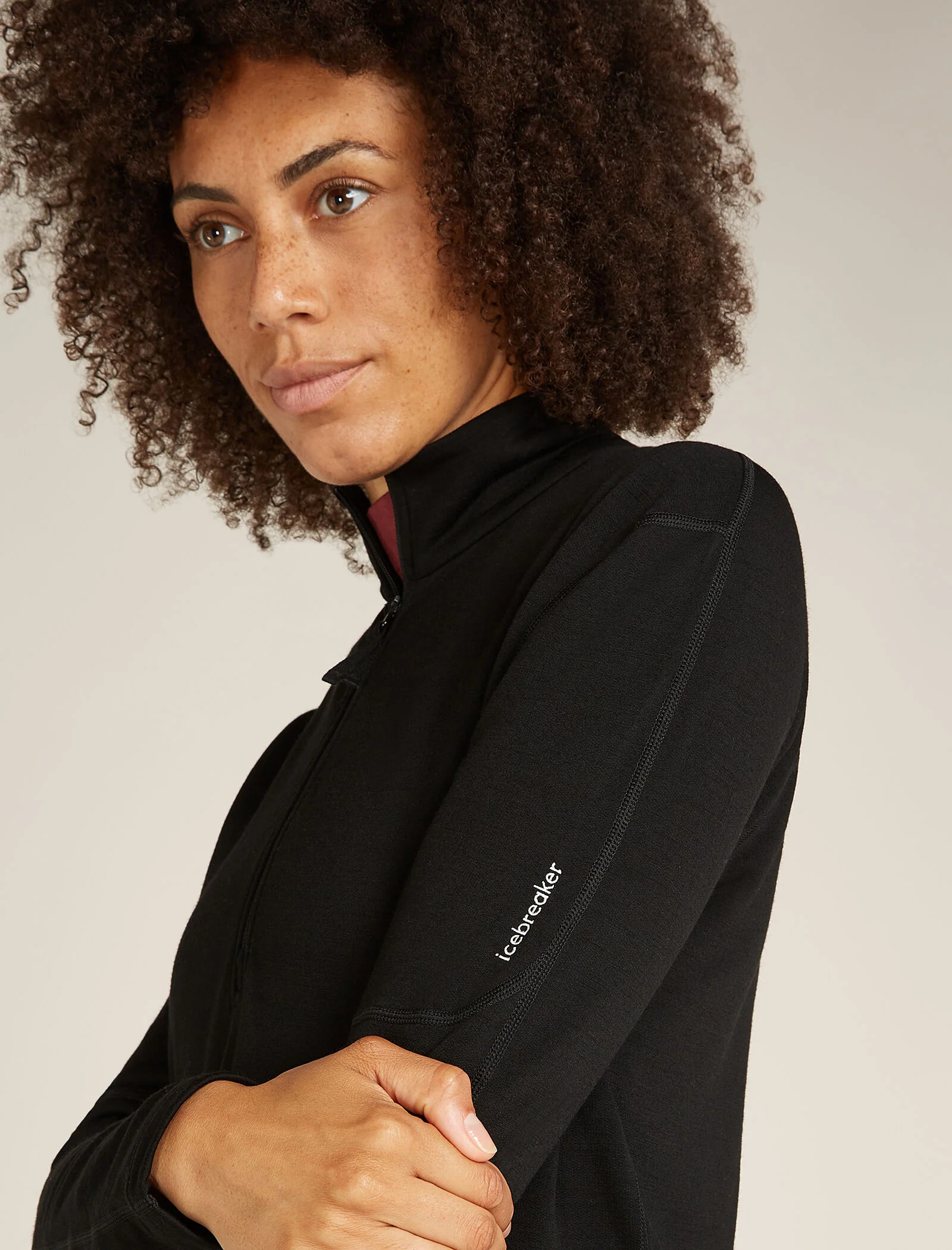 Women's Merino 360 Realfleece⢠Elemental Long Sleeve Half Zip Top - Image 6