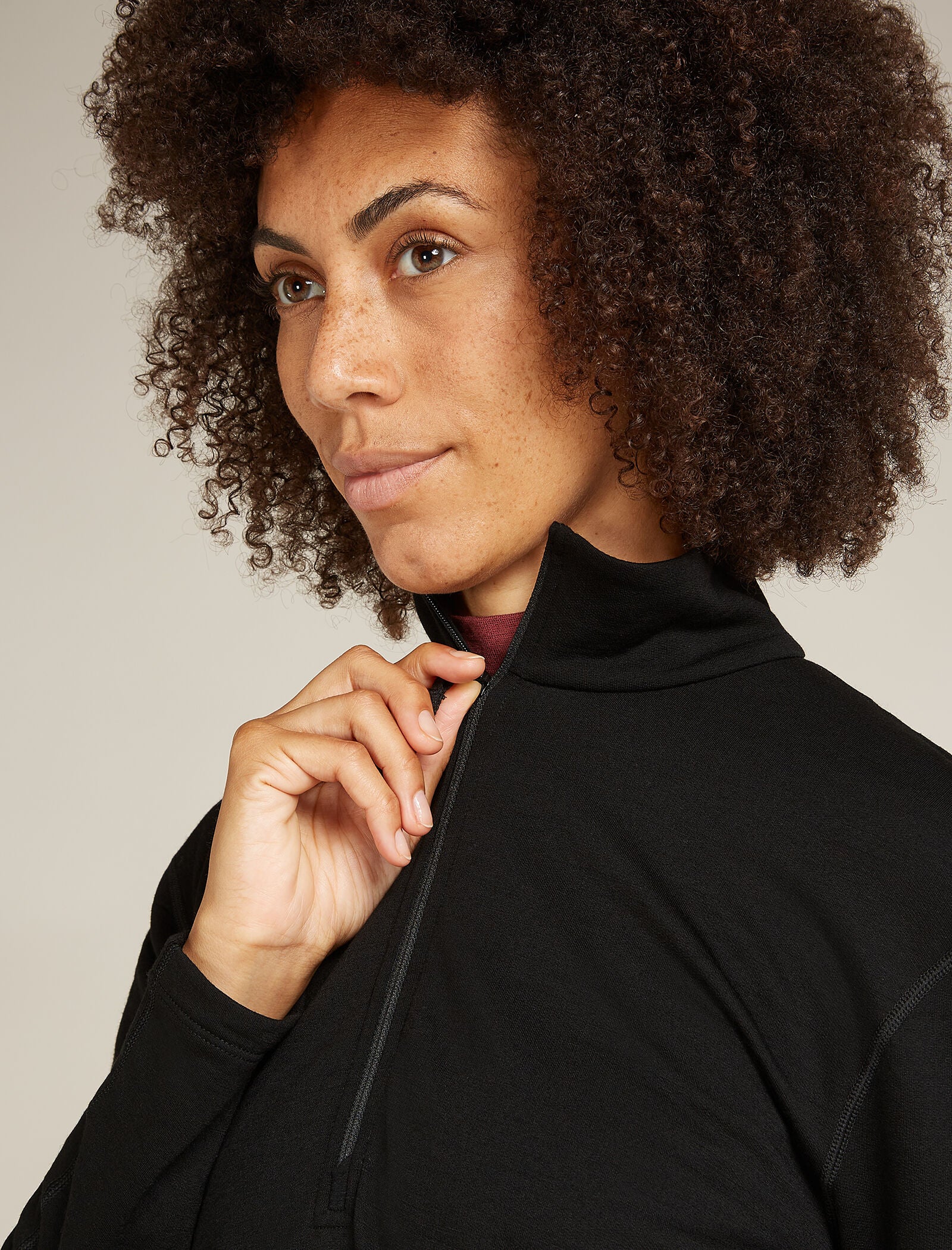 Women's Merino 360 Realfleece⢠Elemental Long Sleeve Half Zip Top - Image 7