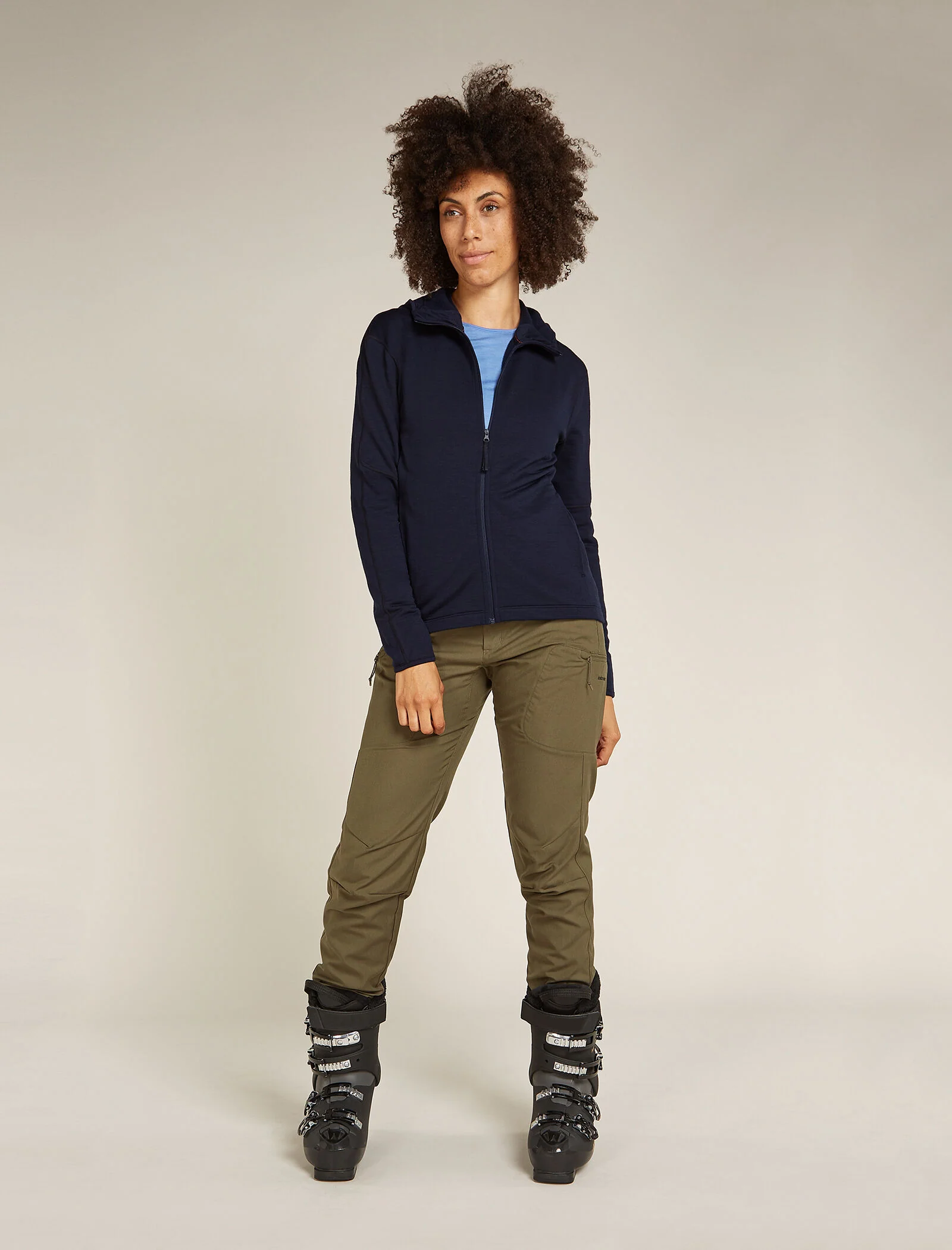 Women's Merino 360 Realfleece™ Elemental Long Sleeve Zip Hoodie - Image 3