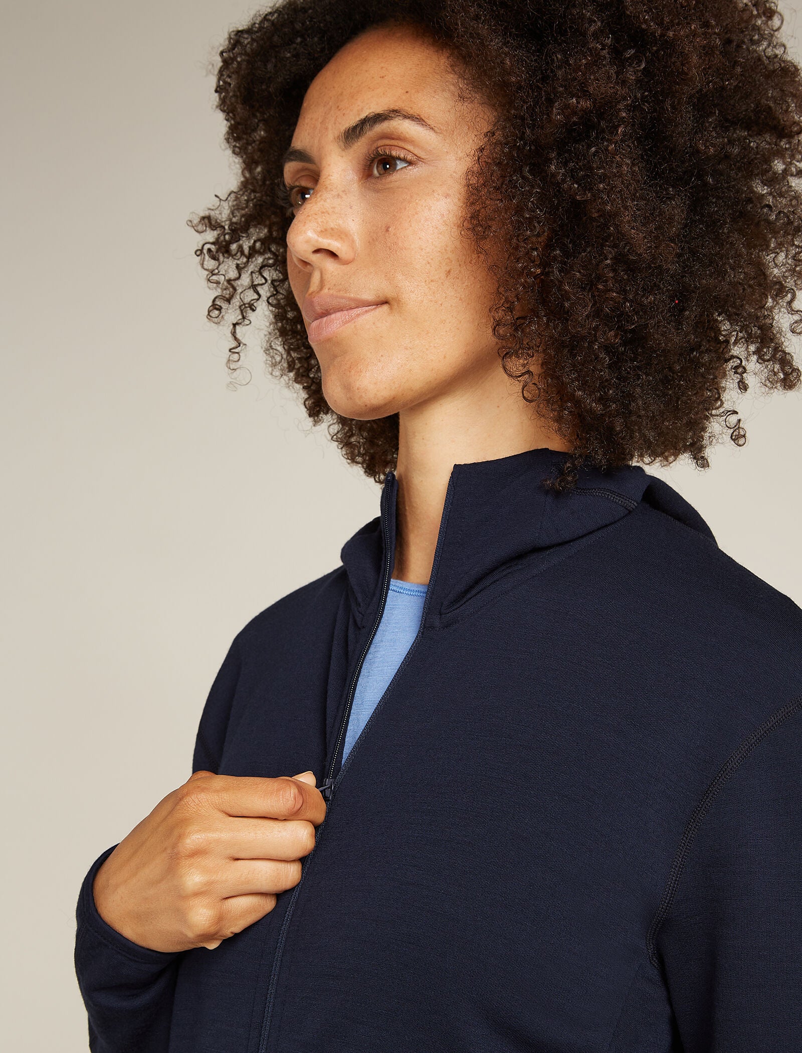 Women's Merino 360 Realfleece™ Elemental Long Sleeve Zip Hoodie - Image 7
