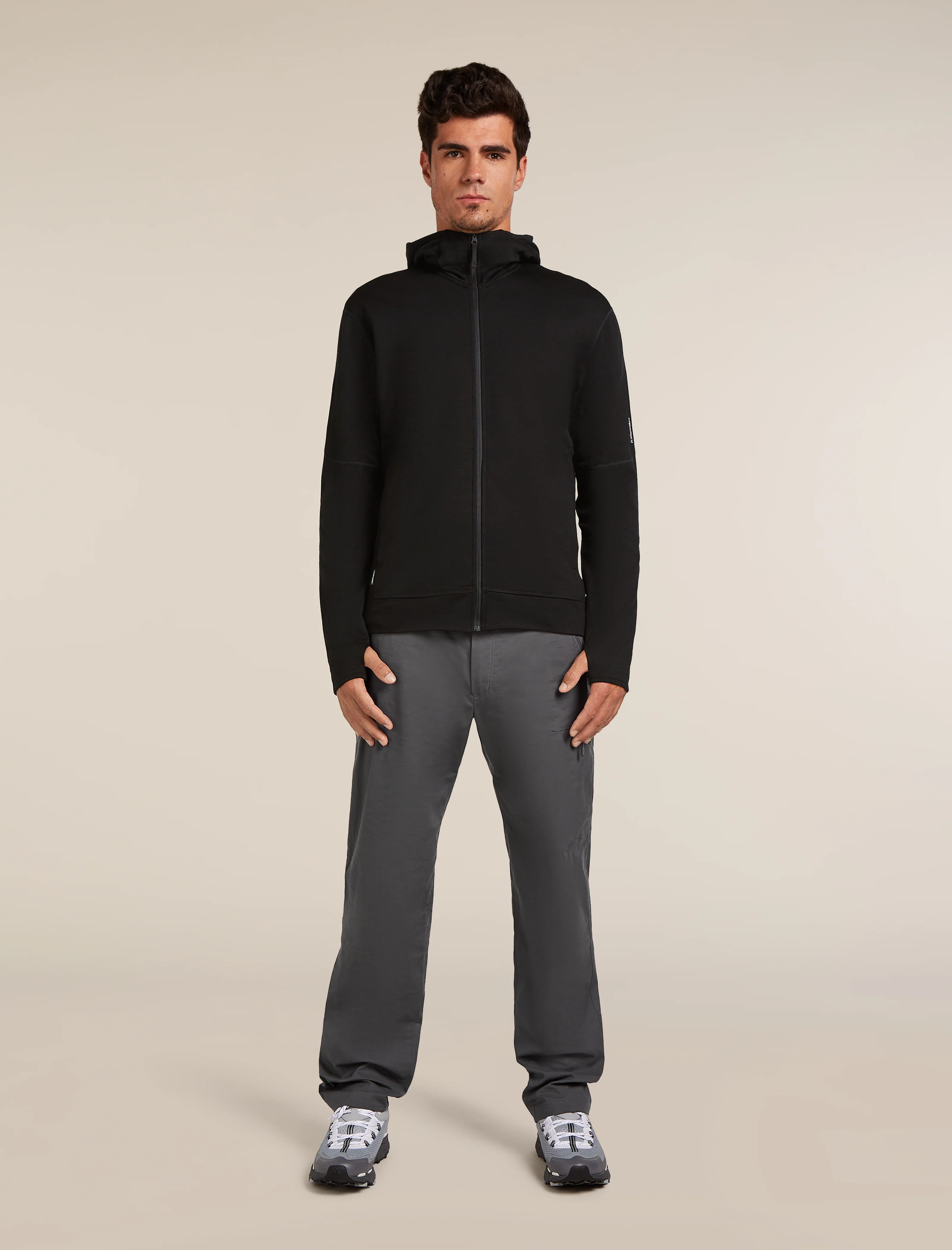 Men's Merino 360 Realfleece™ Elemental Long Sleeve Zip Hoodie - Image 3