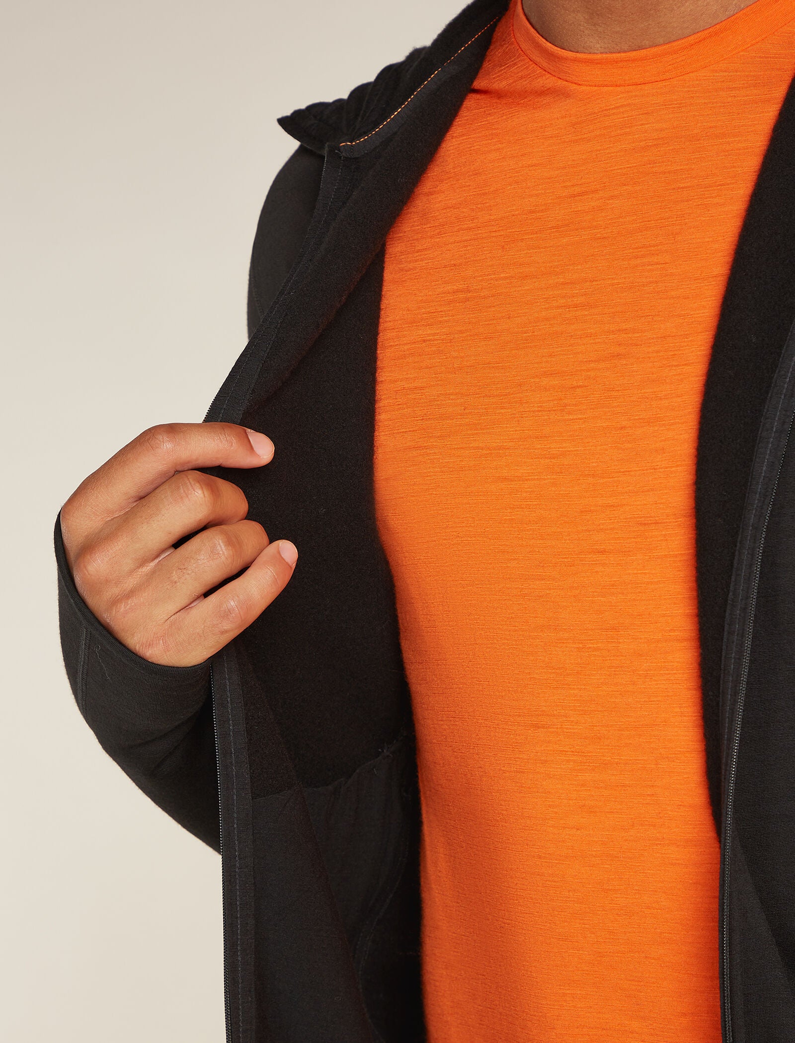 Men's Merino 360 Realfleece™ Elemental Long Sleeve Zip Hoodie - Image 6