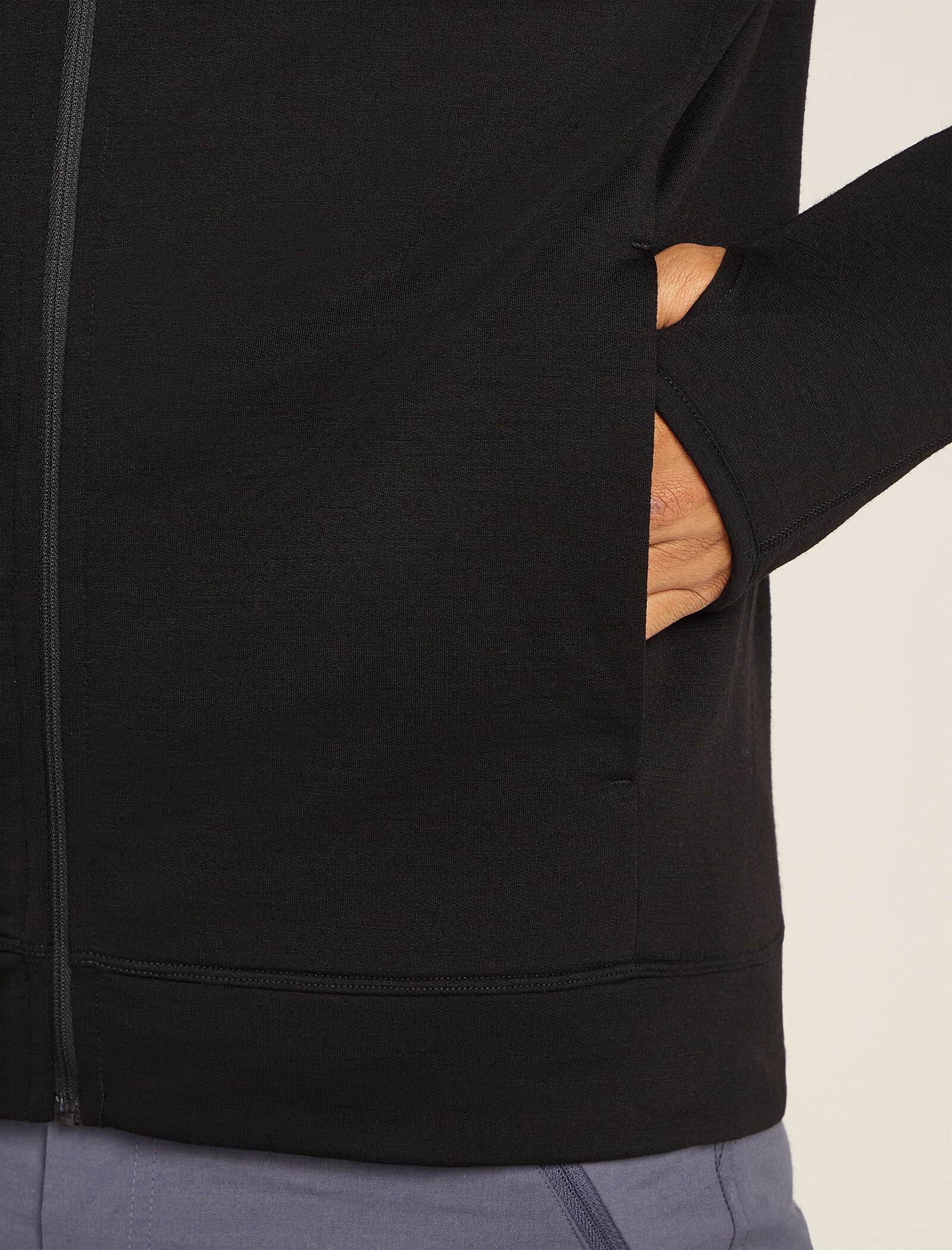 Men's Merino 360 Realfleece™ Elemental Long Sleeve Zip Hoodie - Image 9