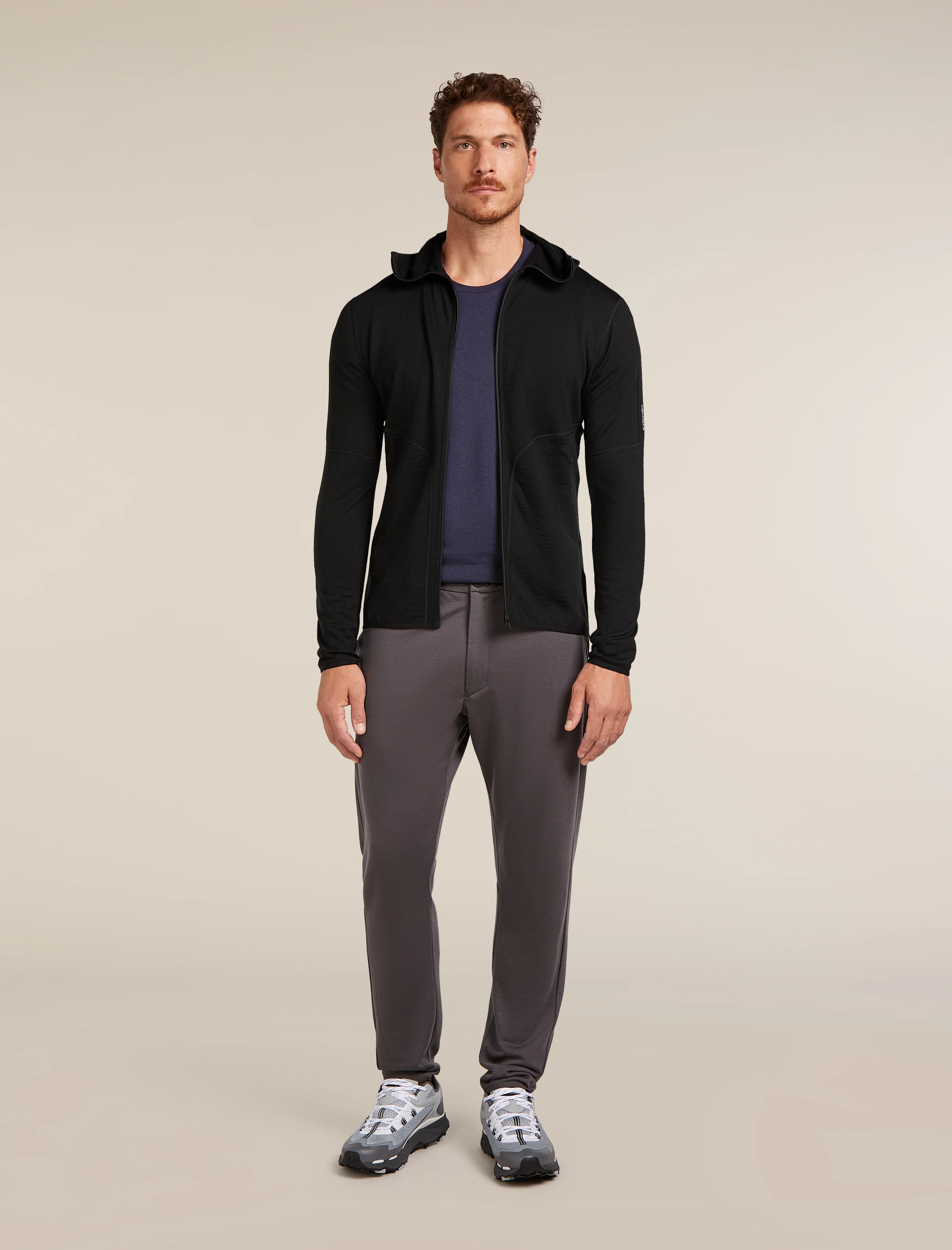 Men's Merino 560 Realfleece™ Elemental Long Sleeve Zip Hoodie - Image 3