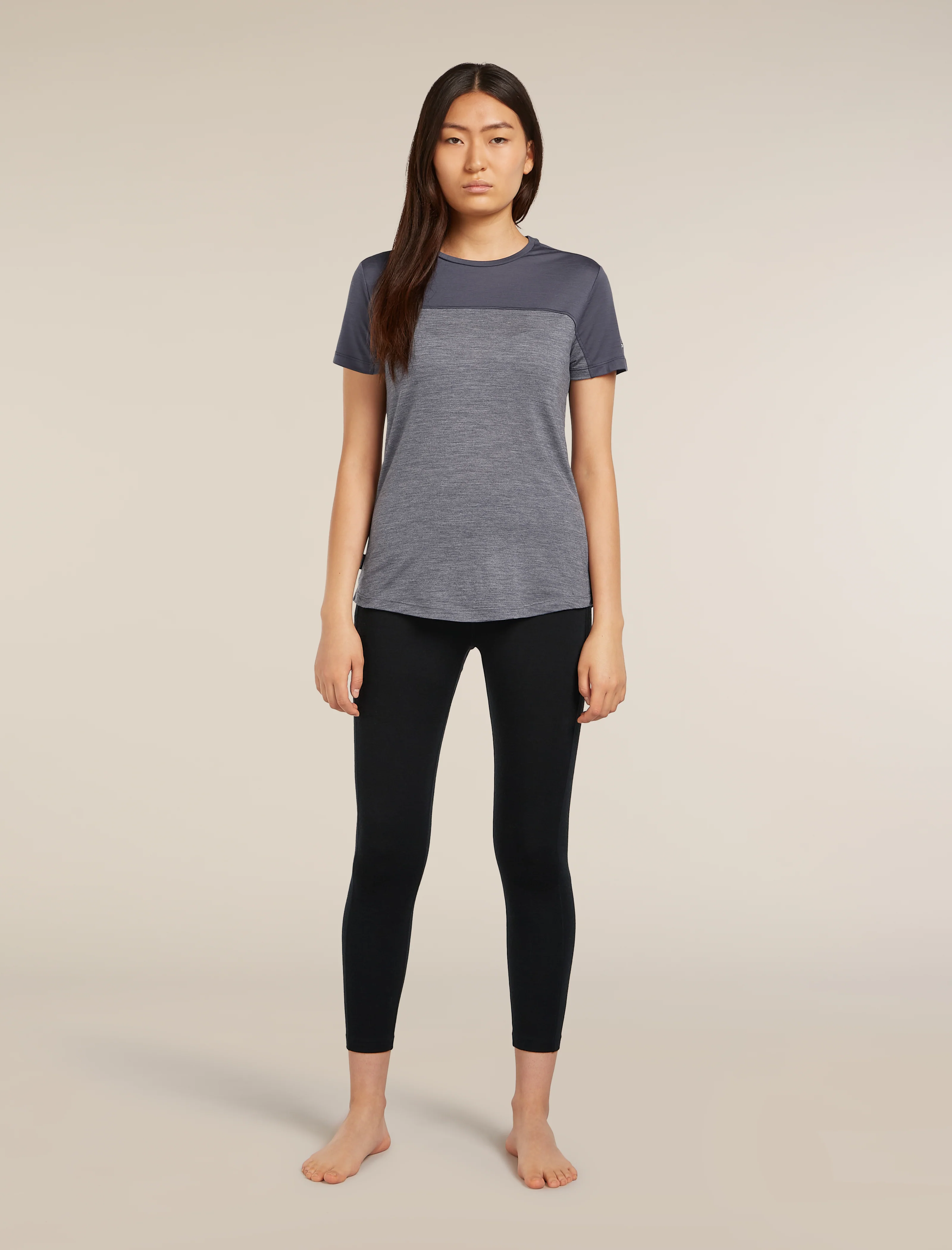 Women's Merino Blend 125 Cool-Lite™ Sphere Short Sleeve T-Shirt Colour Block - Image 3