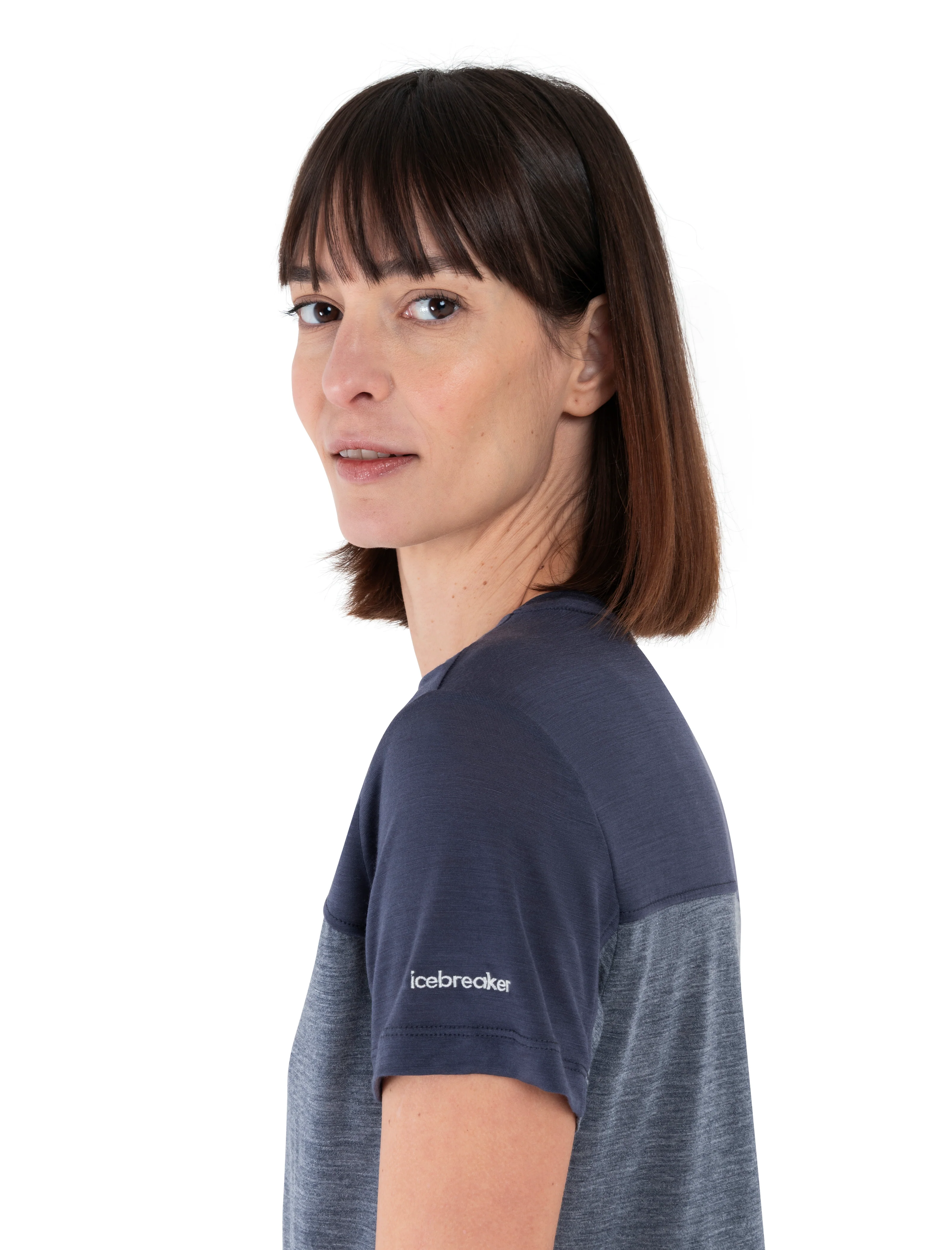 Women's Merino Blend 125 Cool-Lite™ Sphere Short Sleeve T-Shirt Colour Block - Image 6