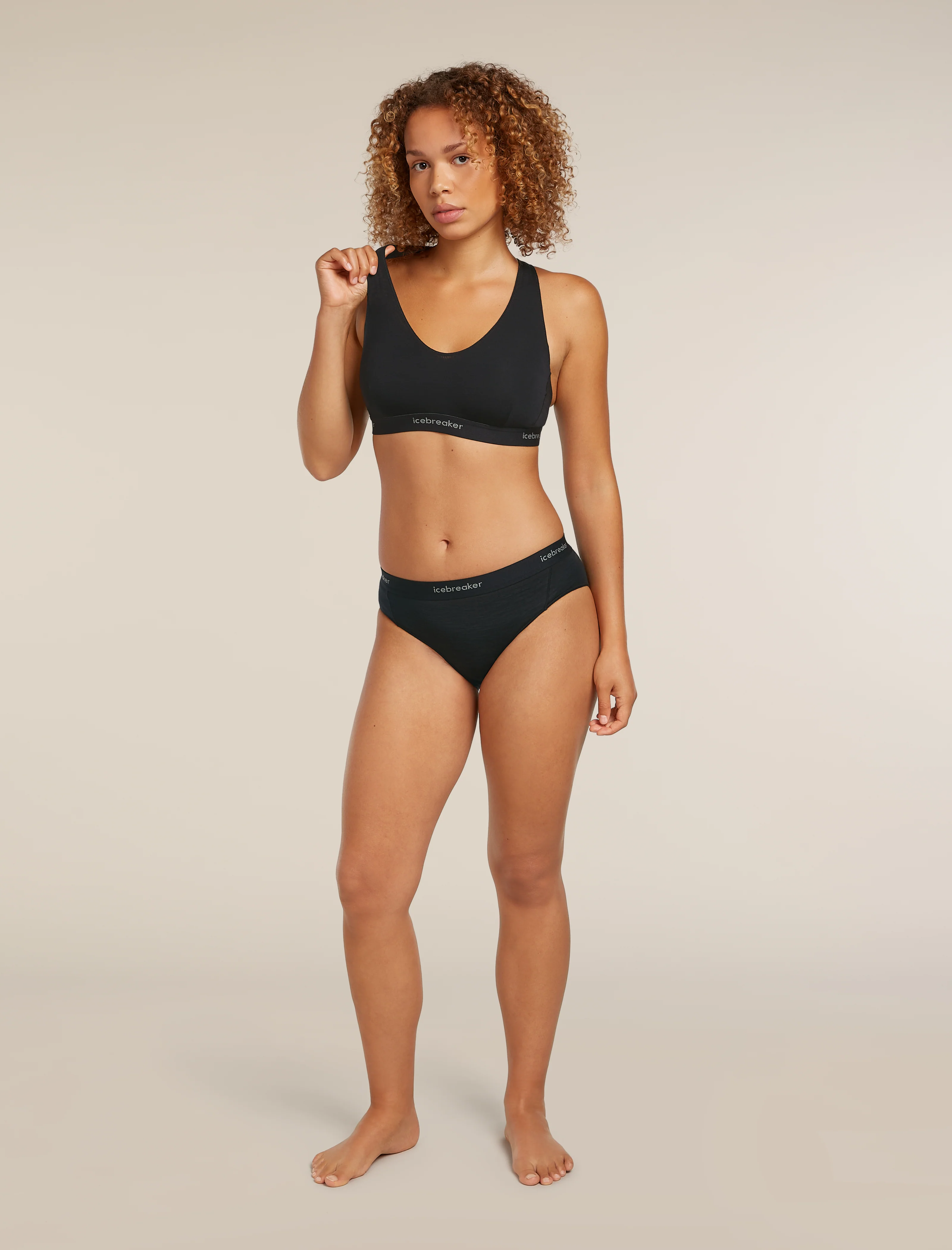 Women's Merino Blend 125 Cool-Lite™ Sprite Racerback Bra - Image 6