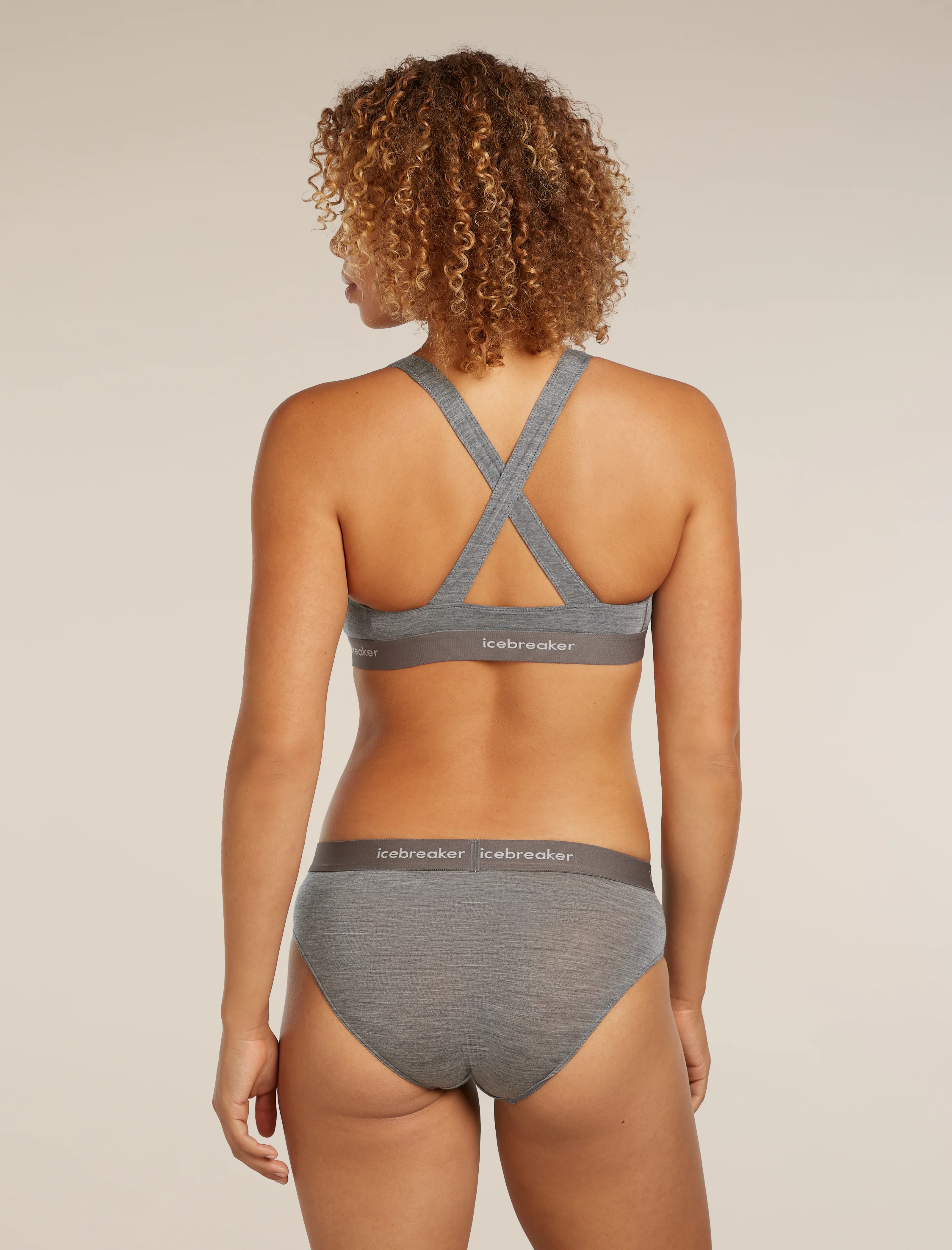 Women's Merino Blend 125 Cool-Lite™ Sprite Racerback Bra - Image 2