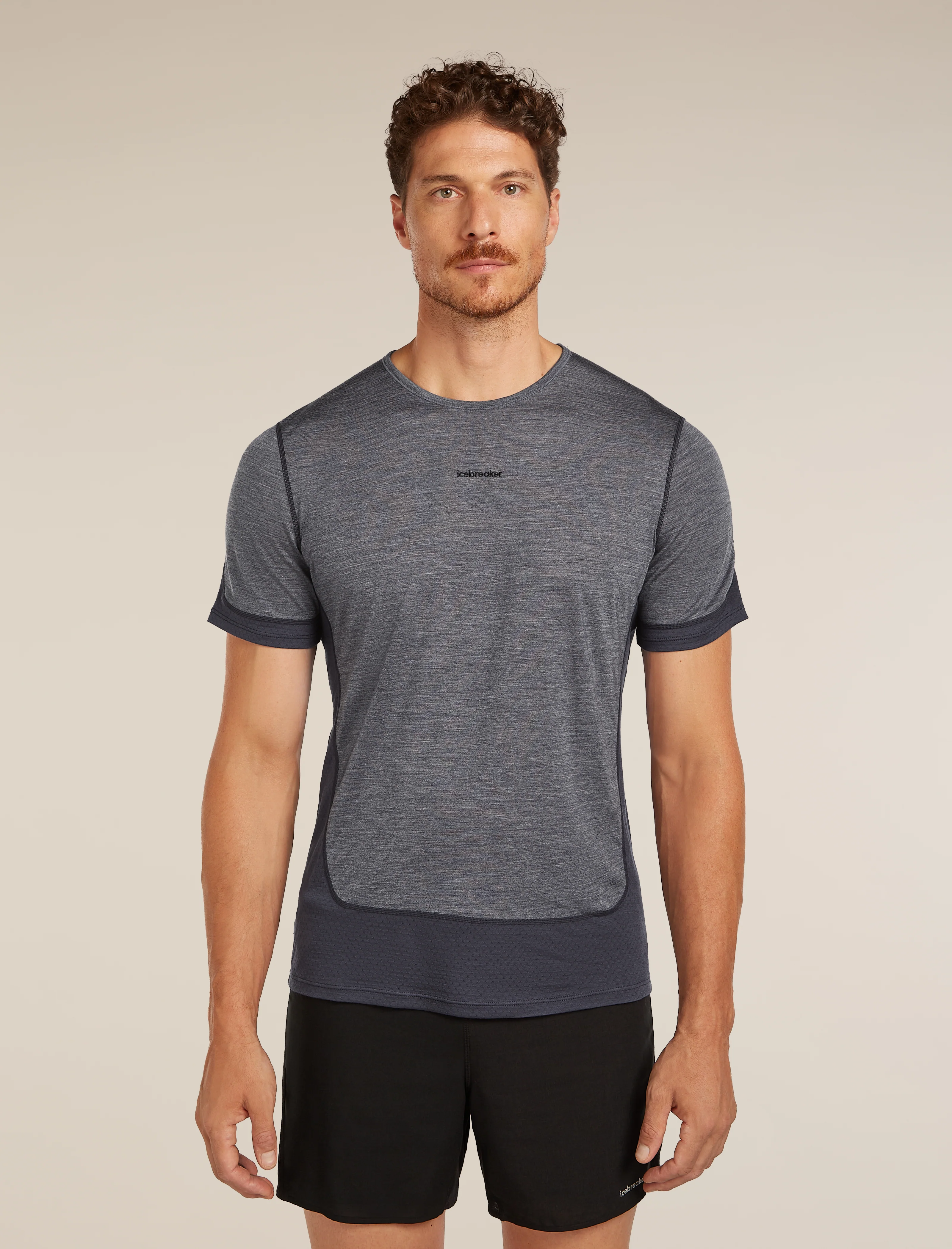 Men's Merino Blend 125 ZoneKnit™ Energy Wind Short Sleeve T-Shirt