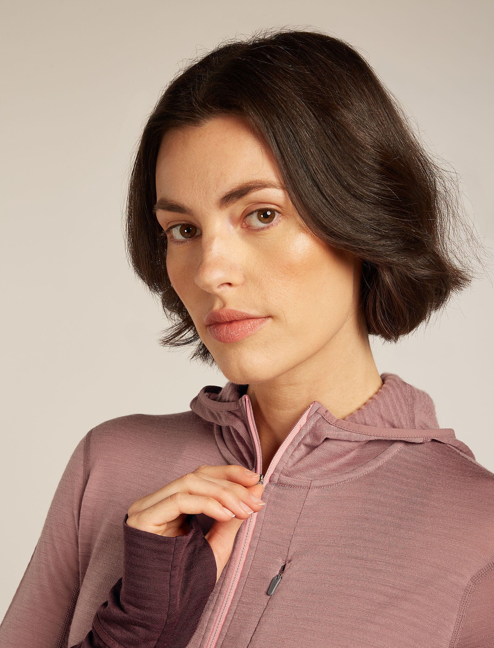 Women's Merino Blend 200 Realfleece™ Descender Long Sleeve Zip Hoodie - Image 7
