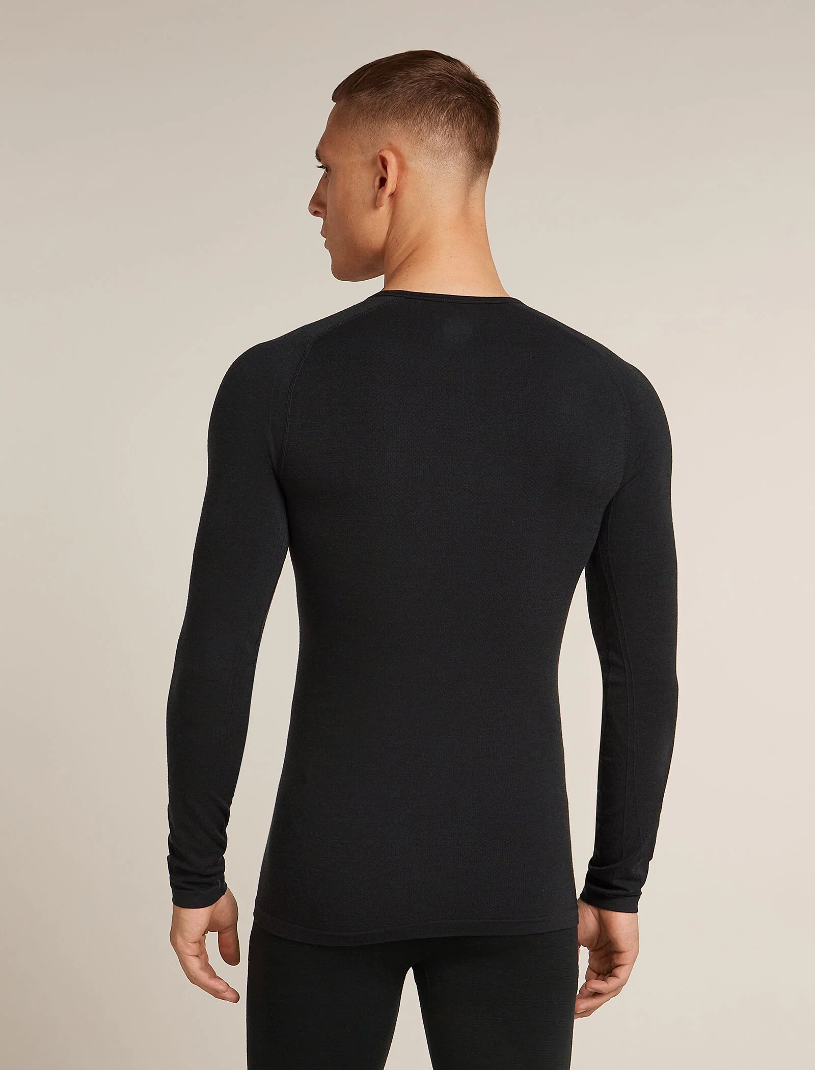 Men's Merino Blend 260 ZoneKnit™ Seamless  Long Sleeve Crewe Thermal Top - Image 2