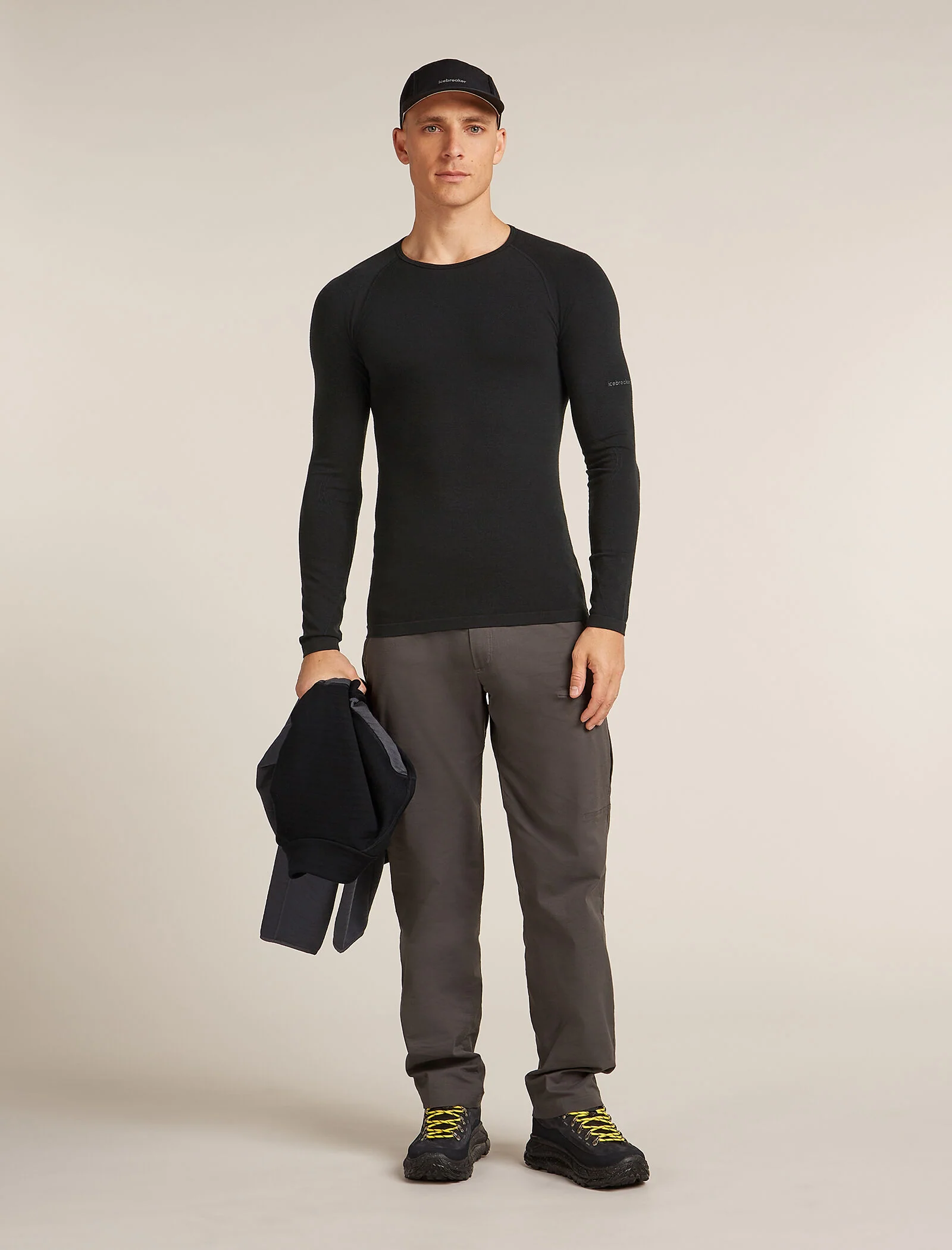 Men's Merino Blend 260 ZoneKnit™ Seamless  Long Sleeve Crewe Thermal Top - Image 4