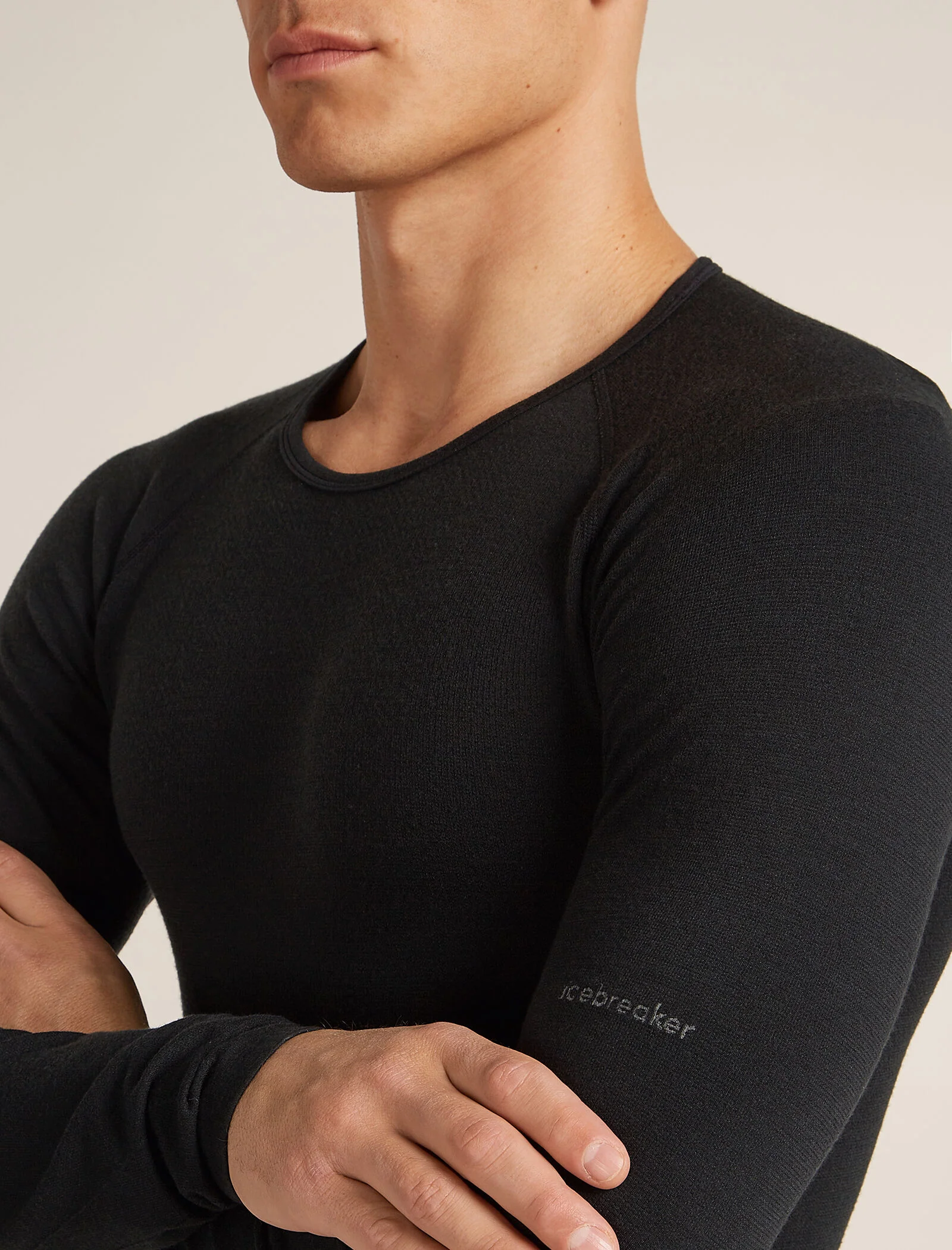 Men's Merino Blend 260 ZoneKnit™ Seamless  Long Sleeve Crewe Thermal Top - Image 5