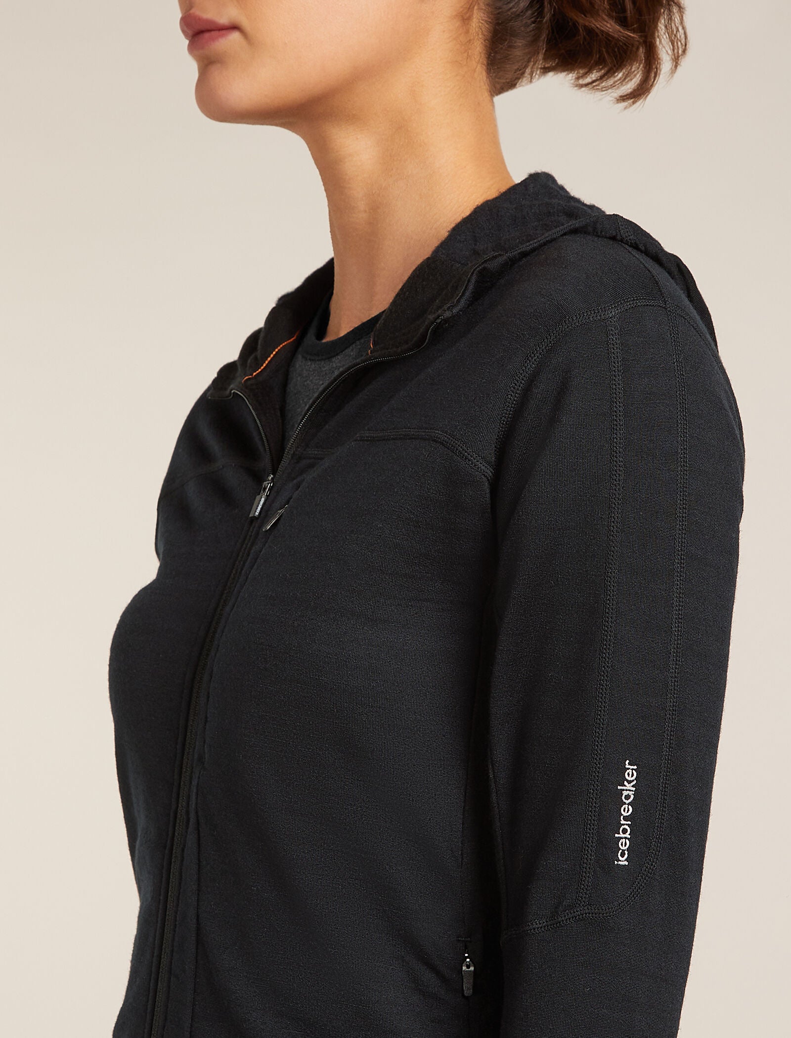 Women's Merino Blend 300 RealFleece™ Descender Long Sleeve Zip Hoodie - Image 5