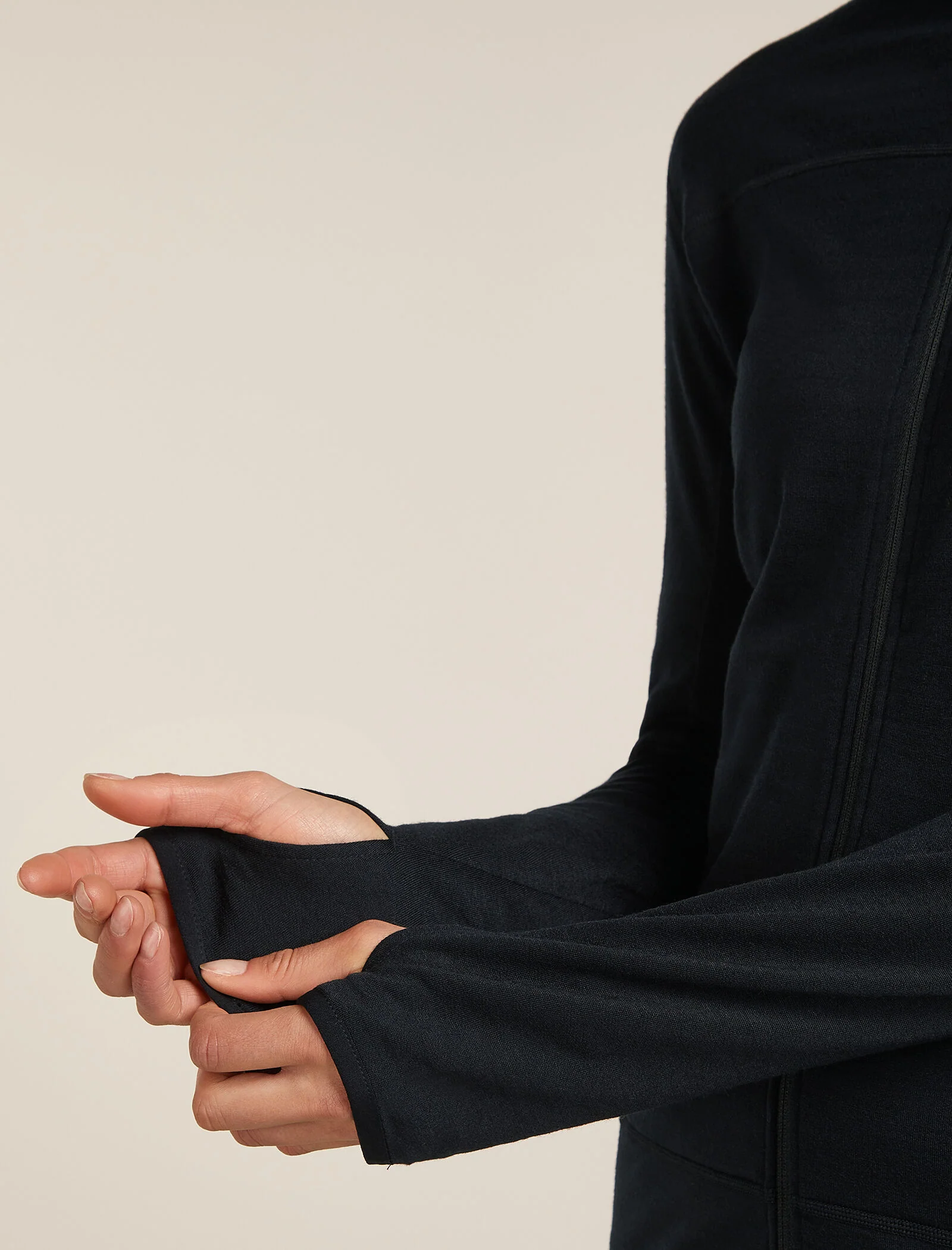 Women's Merino Blend 300 RealFleece™ Descender Long Sleeve Zip Jacket - Image 6