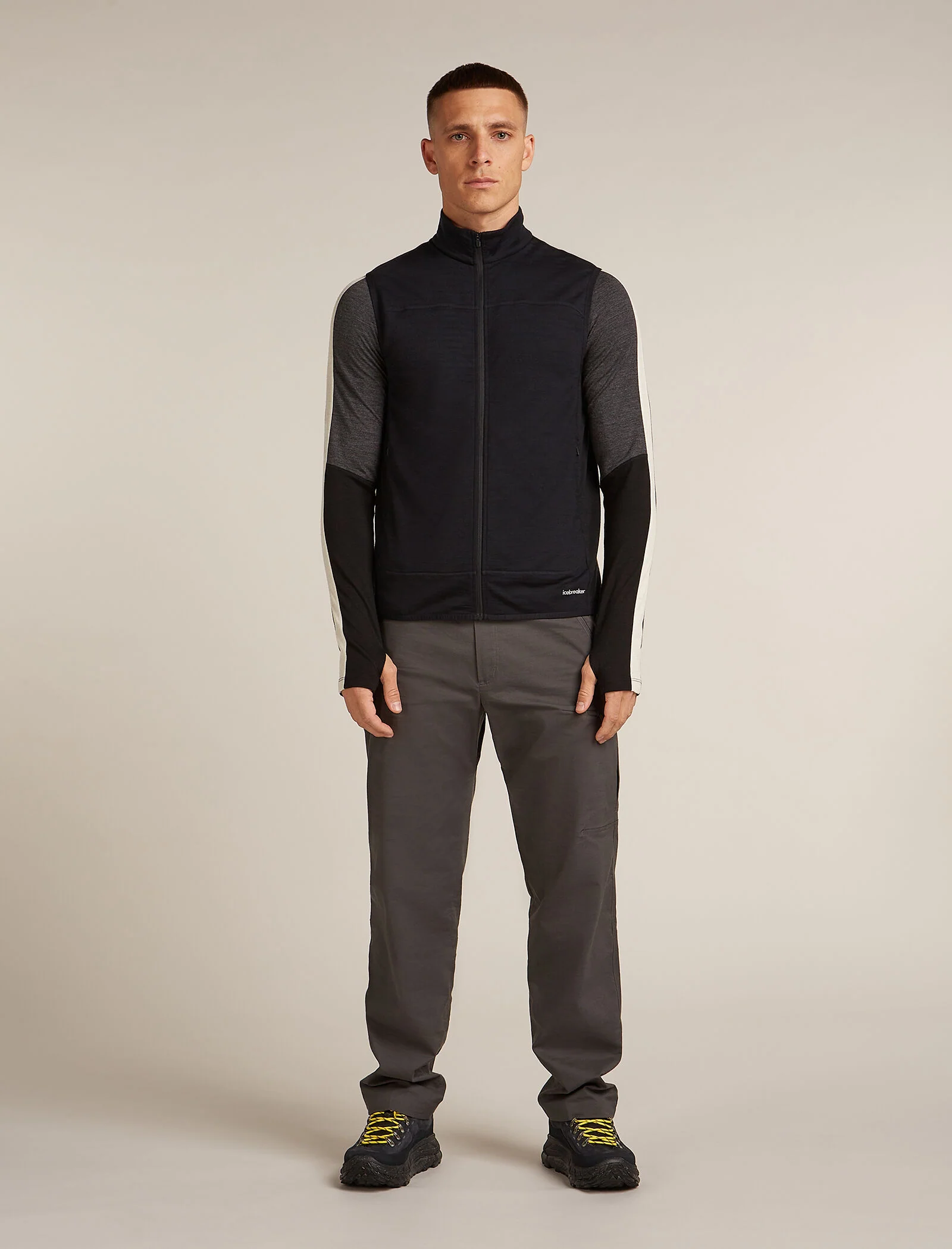 Men's Merino Blend 300 RealFleece™ Descender Vest - Image 3