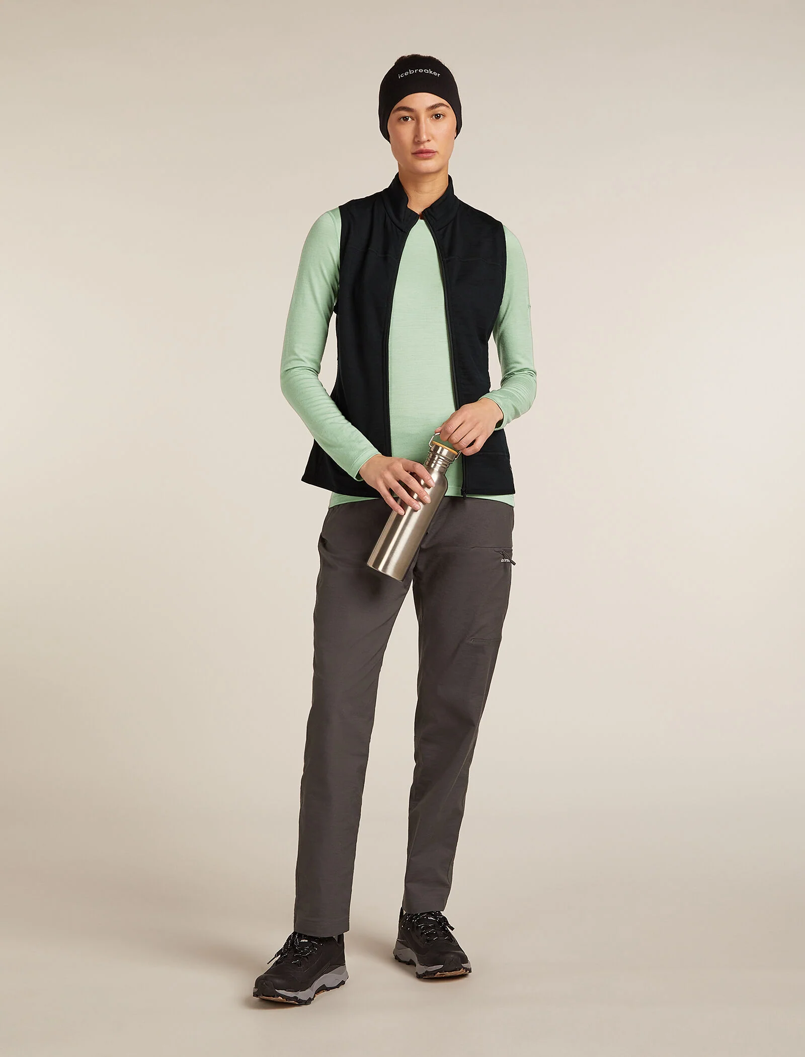 Women's Merino Blend 300 RealFleece™ Descender Vest - Image 4