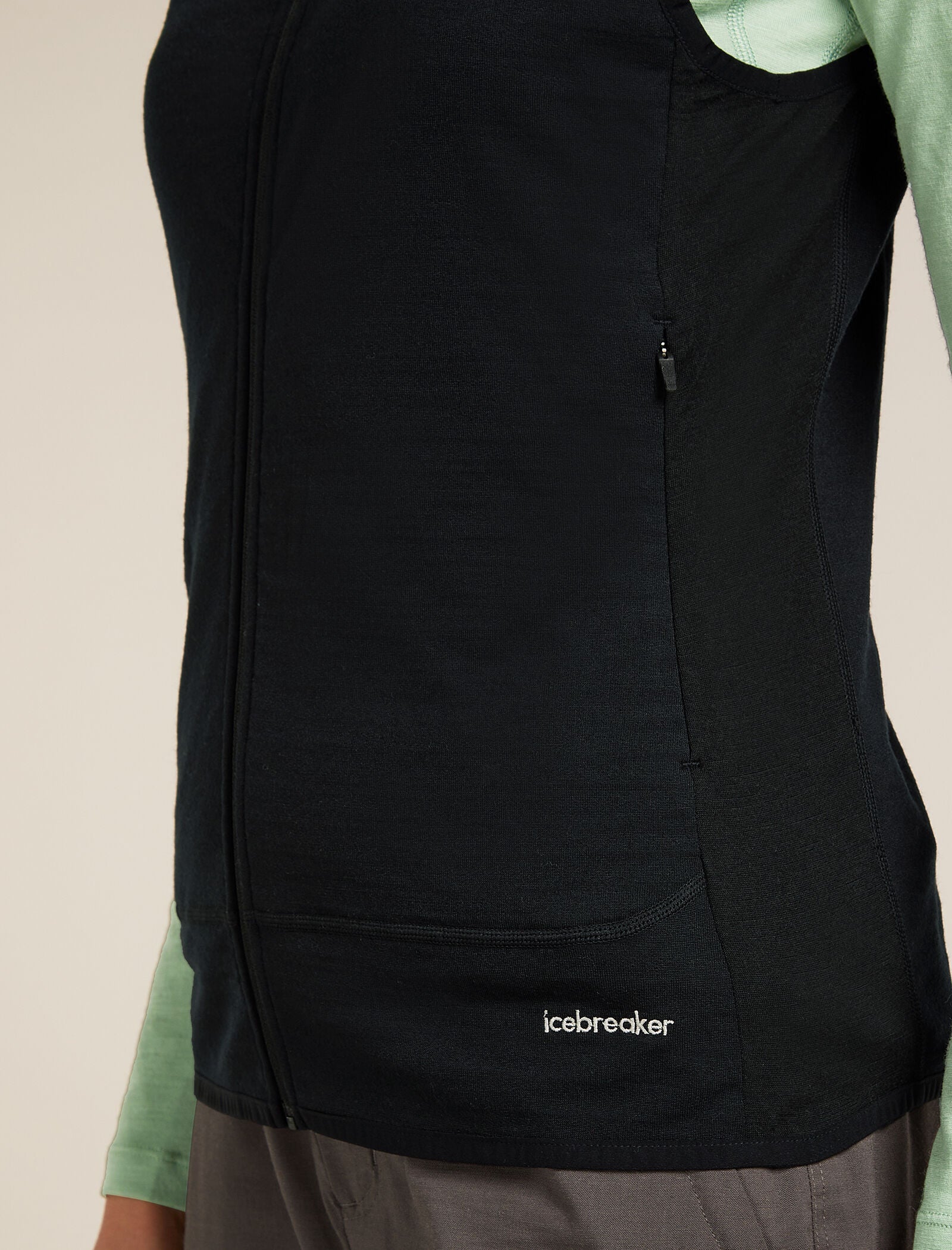 Women's Merino Blend 300 RealFleece™ Descender Vest - Image 5