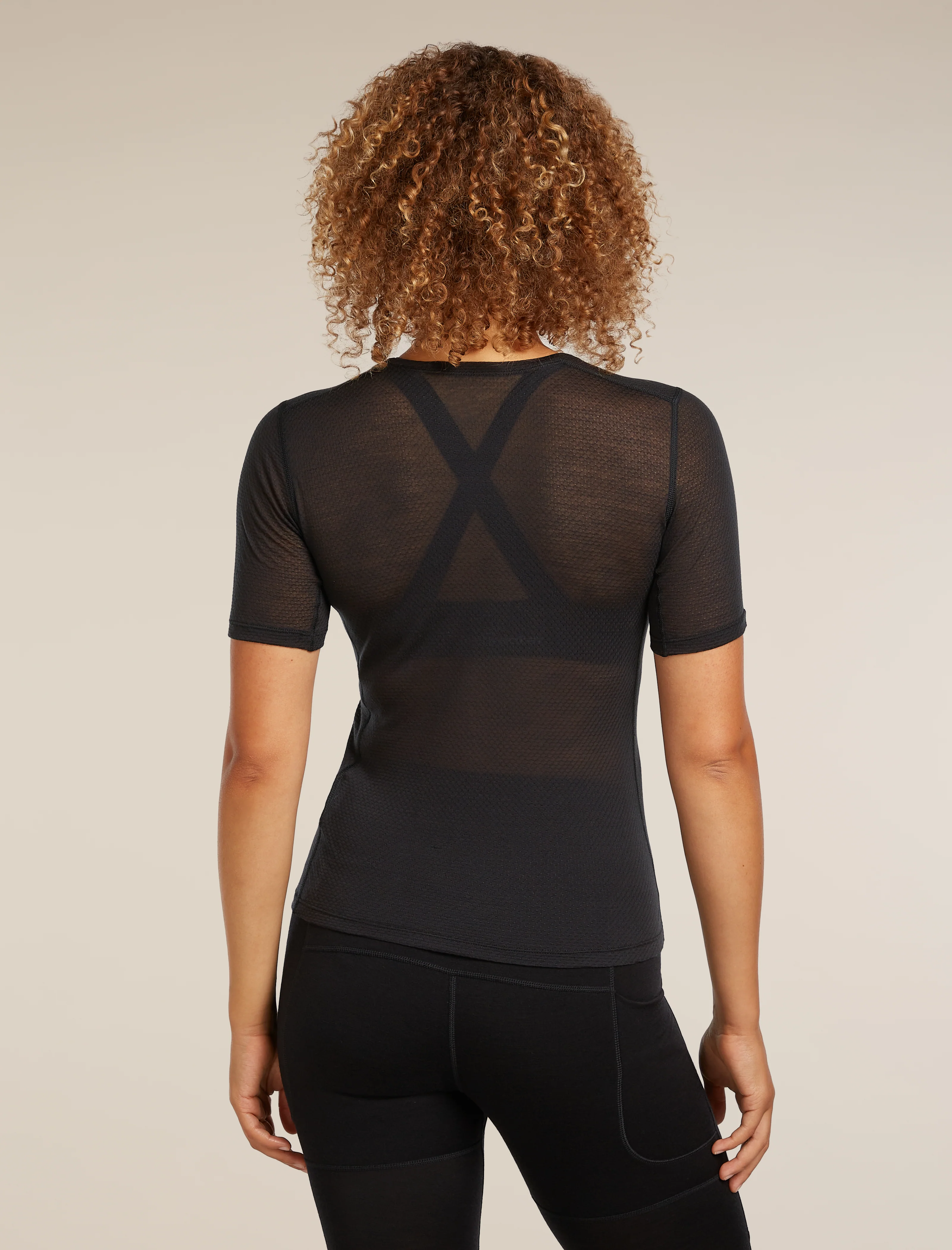 Merino Blend 75 Cool-Lite™ Featherlight™ Short Sleeve T-Shirt - Image 2