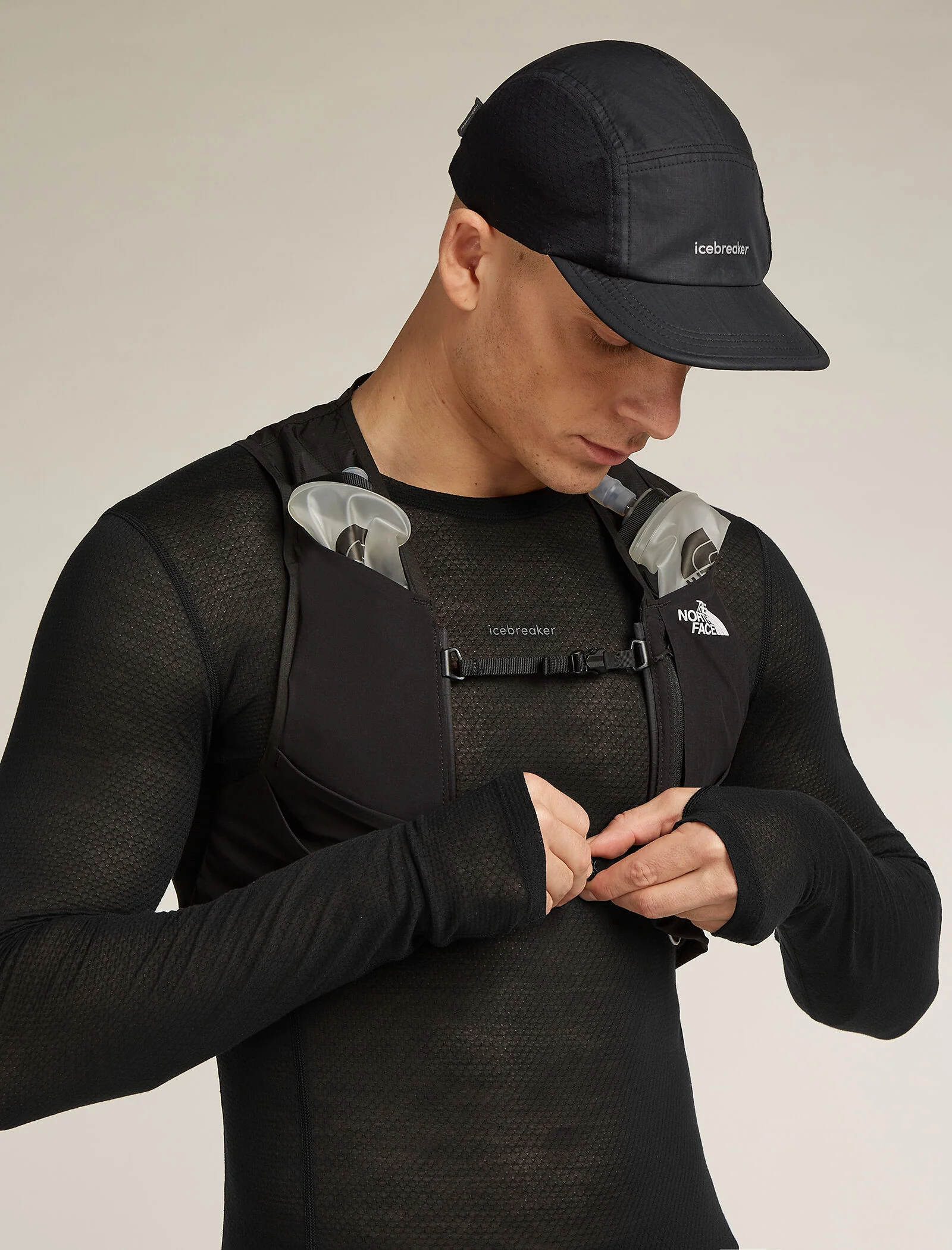 Merino Blend 75 Cool-Lite™ Featherlight™ Long Sleeve Crewe Thermal Top - Image 8