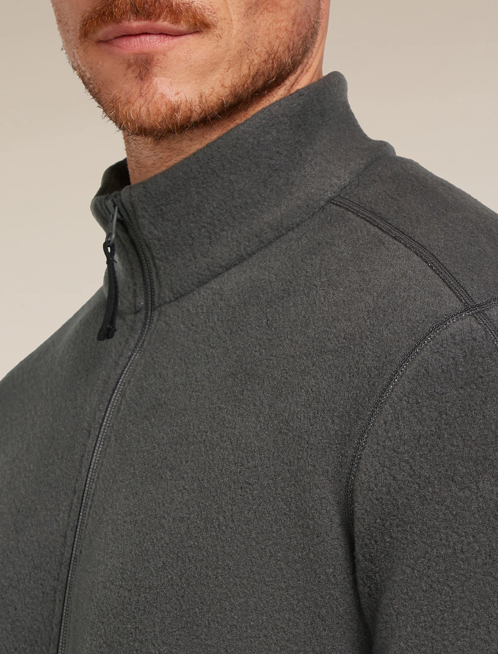 Men's Merino Blend 800 RealFleece™ Classic Pile Long Sleeve Zip Jacket - Image 5
