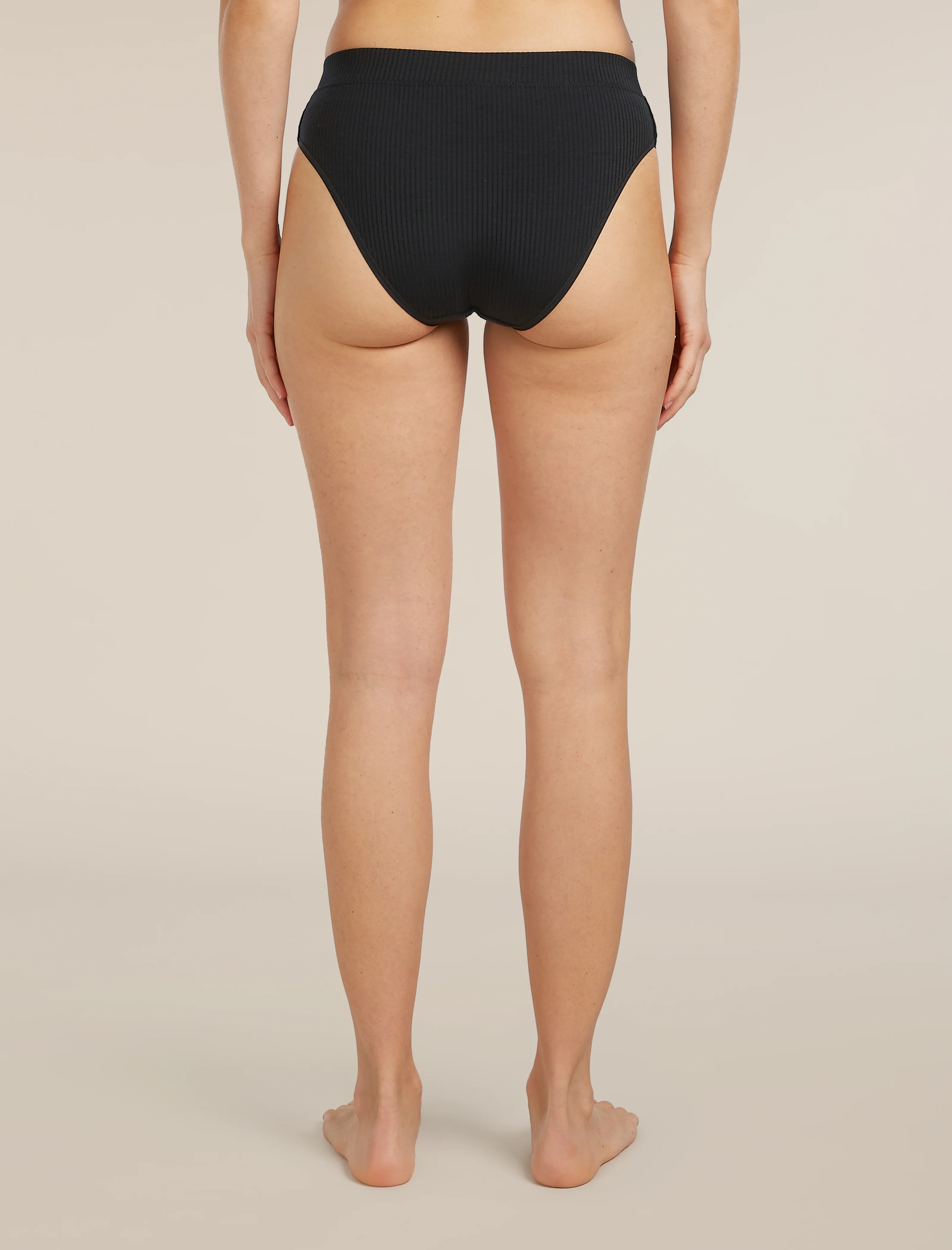 Women's Merino Blend Rib Lotus Hipster - Image 2