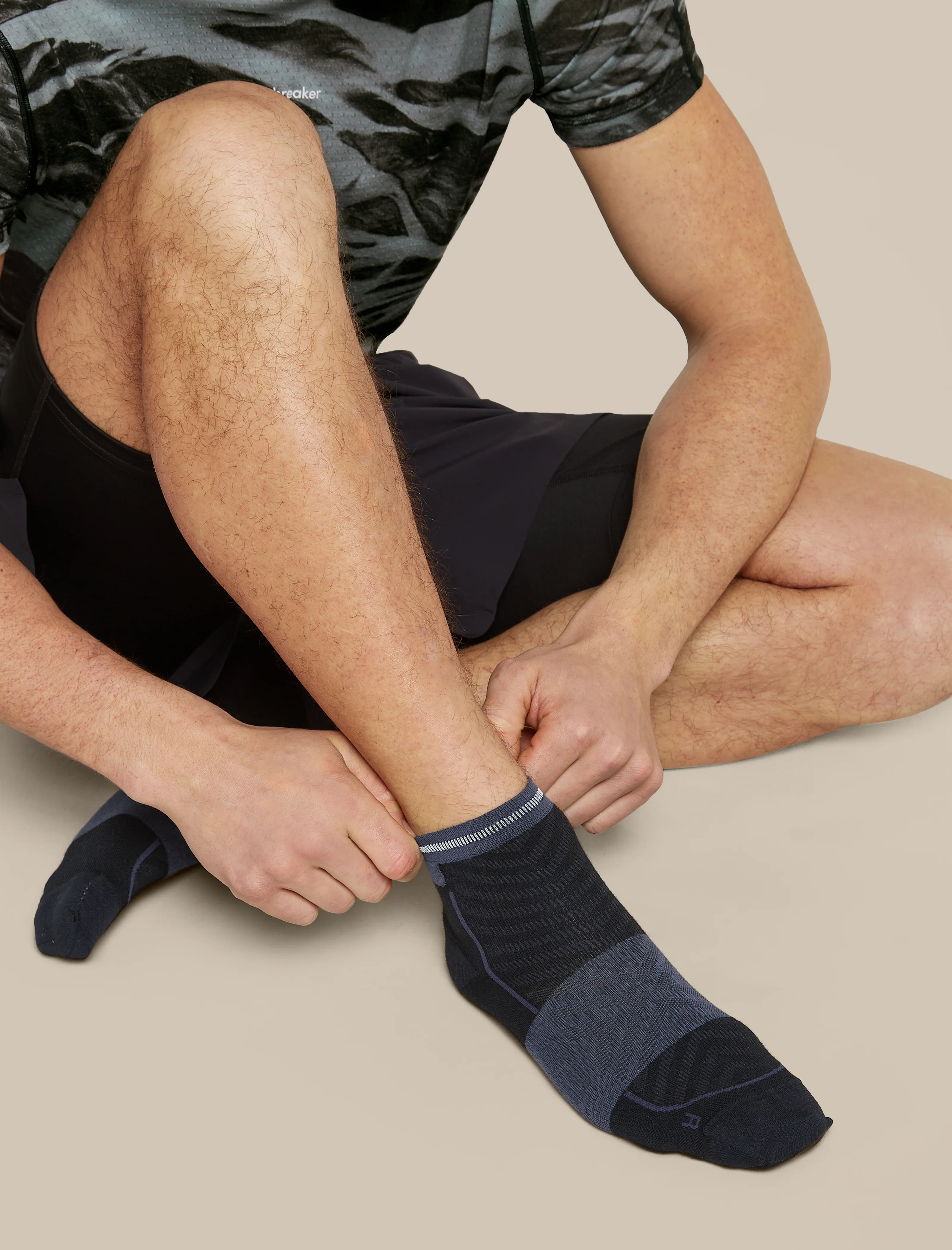 Men's Merino Blend Run+ Ultralight Mini Socks - Image 7