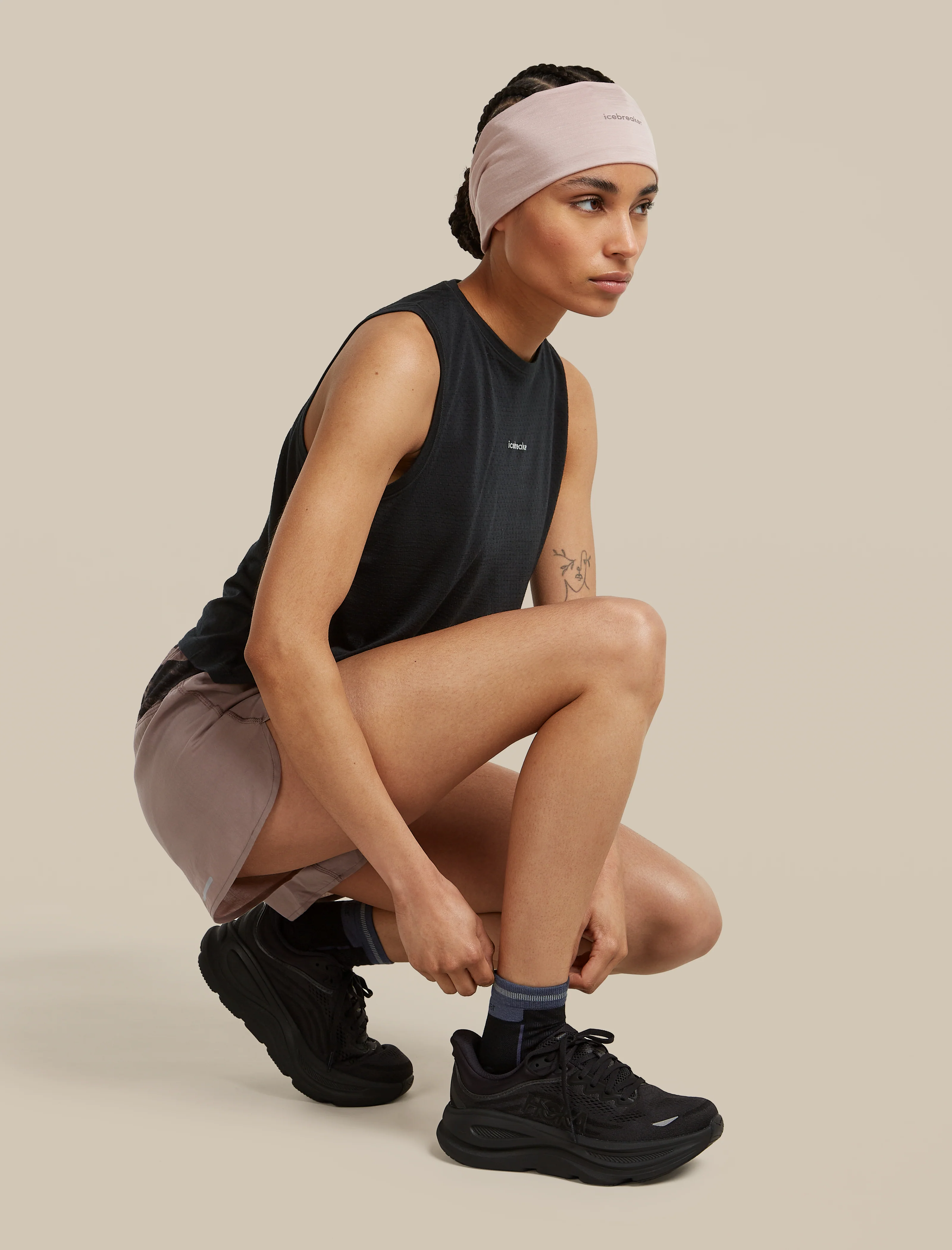 Women's Merino Blend Run+ Ultralight Mini Socks - Image 6