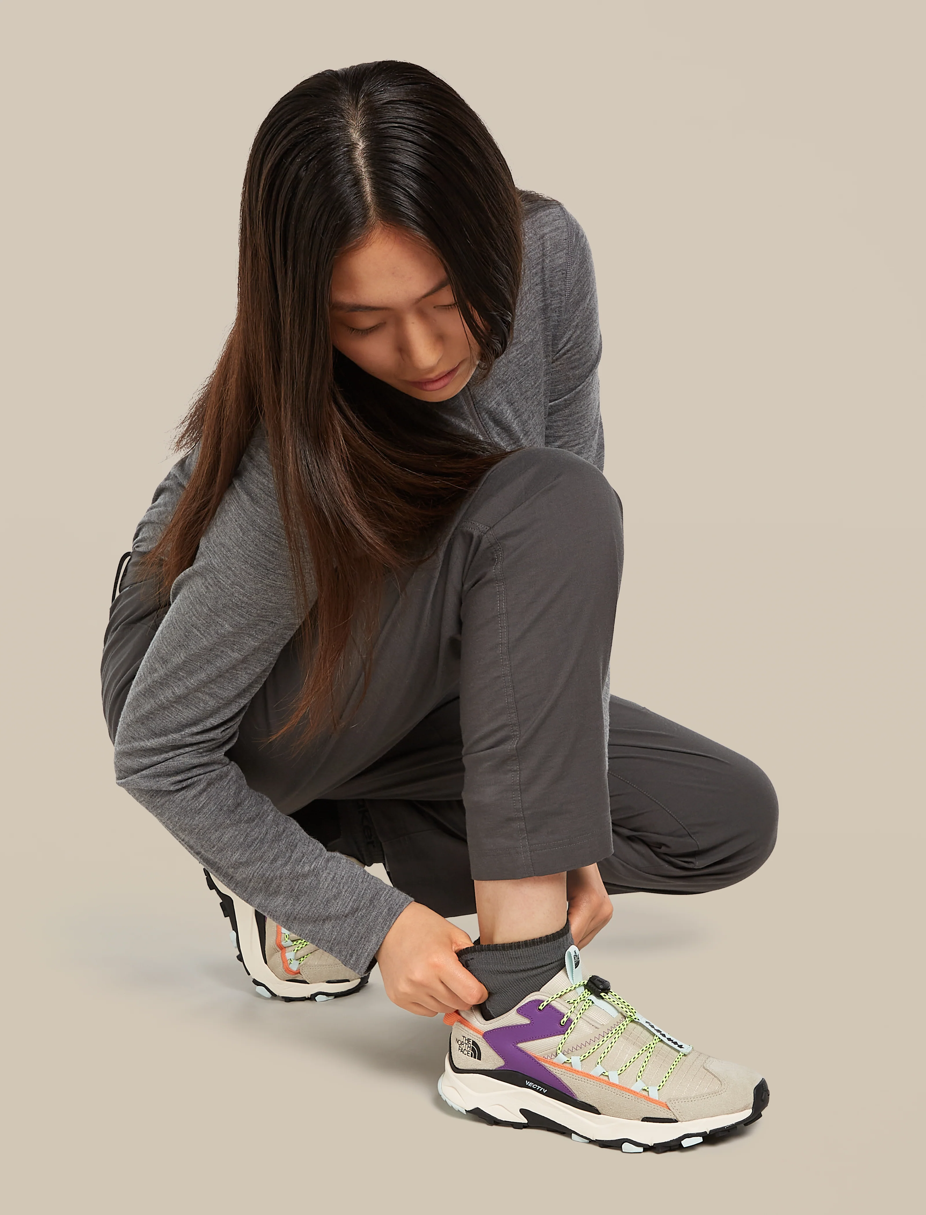 Women's Merino Hike+ Light Mini Socks - Image 3