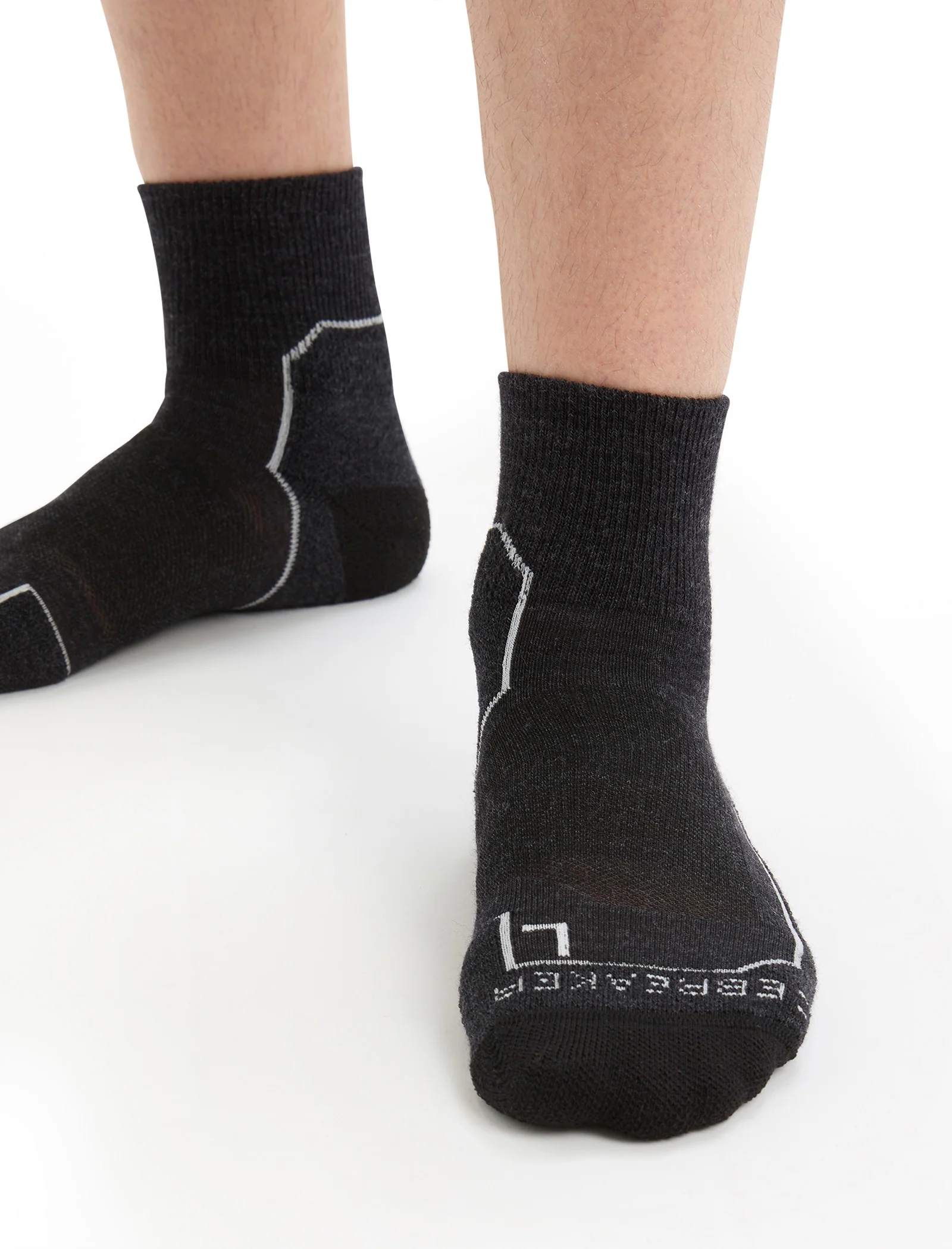 Men's Merino Hike+ Light Mini Socks - Image 3