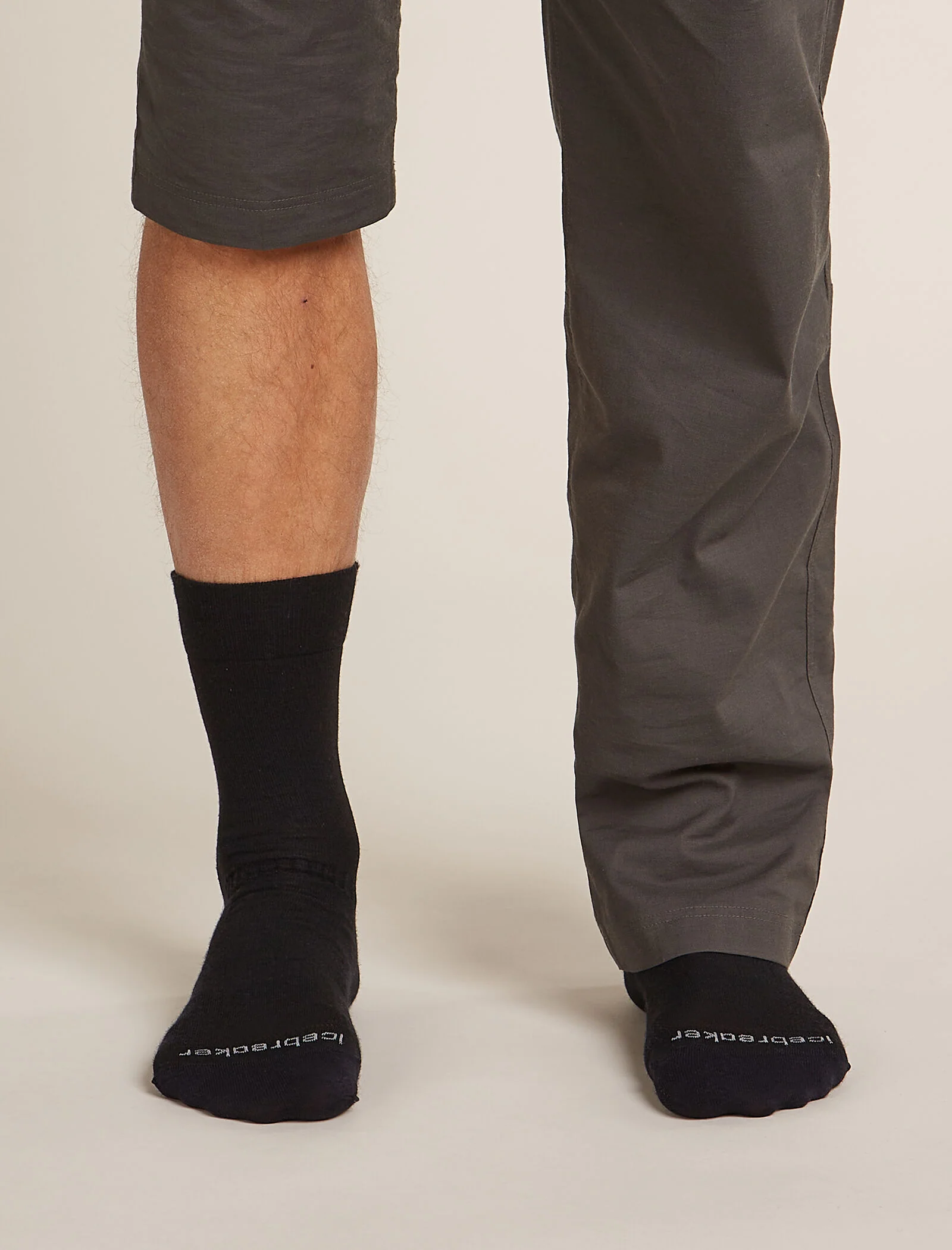 Men's Merino Hike+ Liner Crew Socks - Image 3